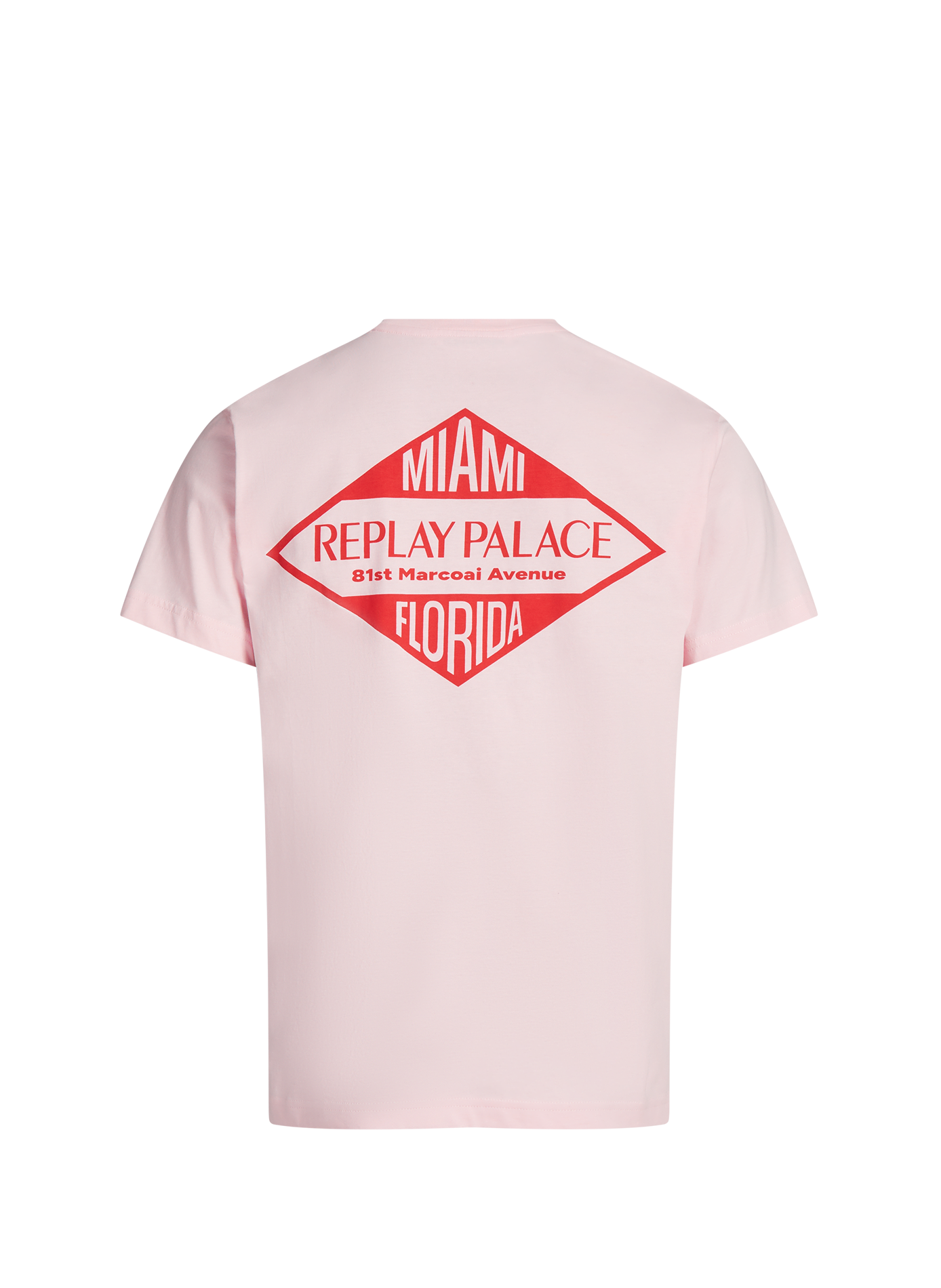 Classic Cotton T-Shirt REPLAY Pink