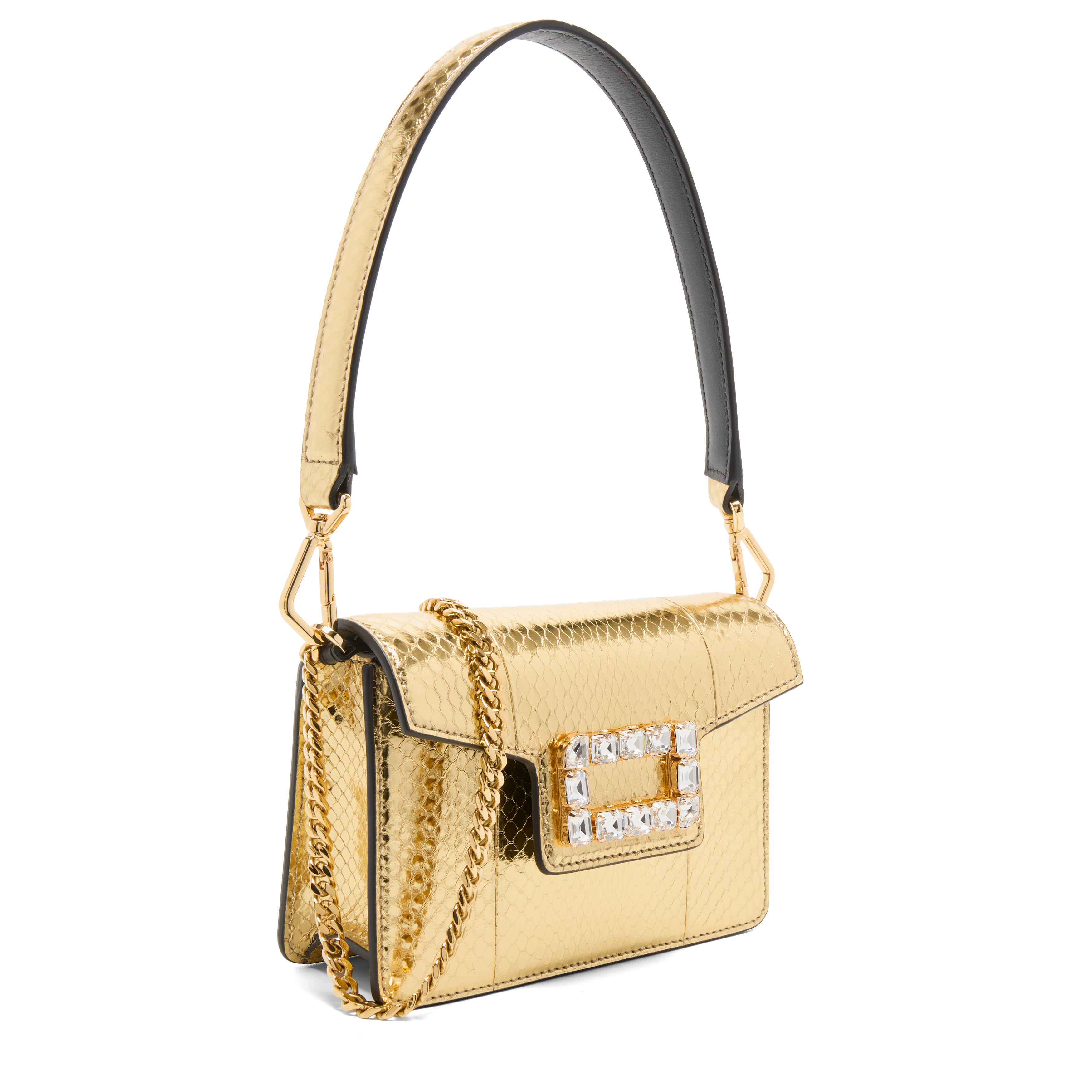Mini sac rabat angèle de lancel en ayers LANCEL Doré