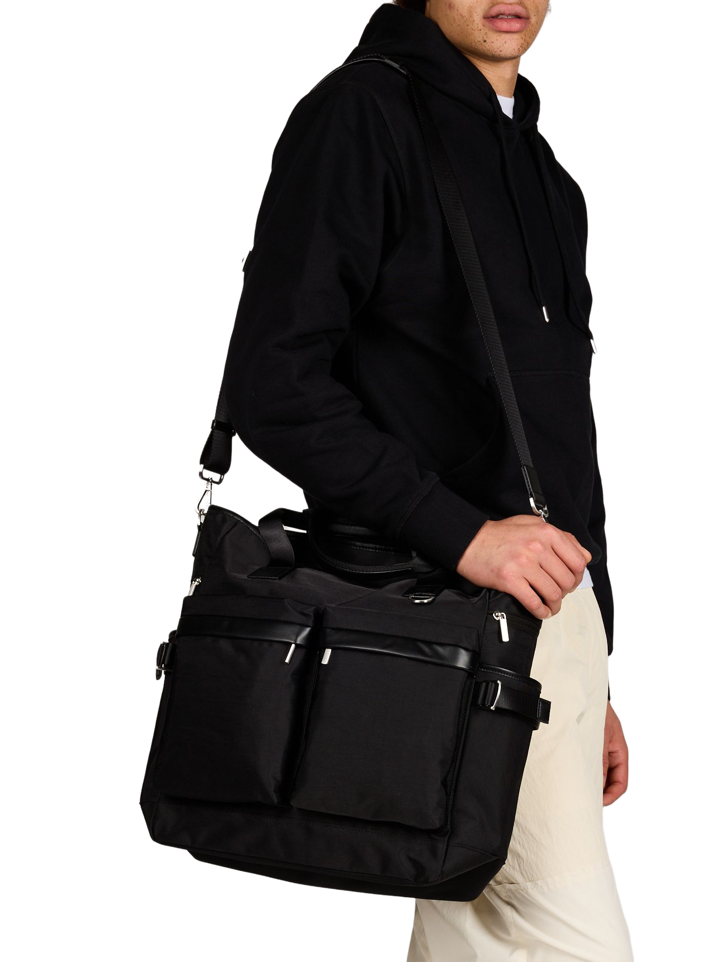 Sac à main uni SAISON 1865 Noir