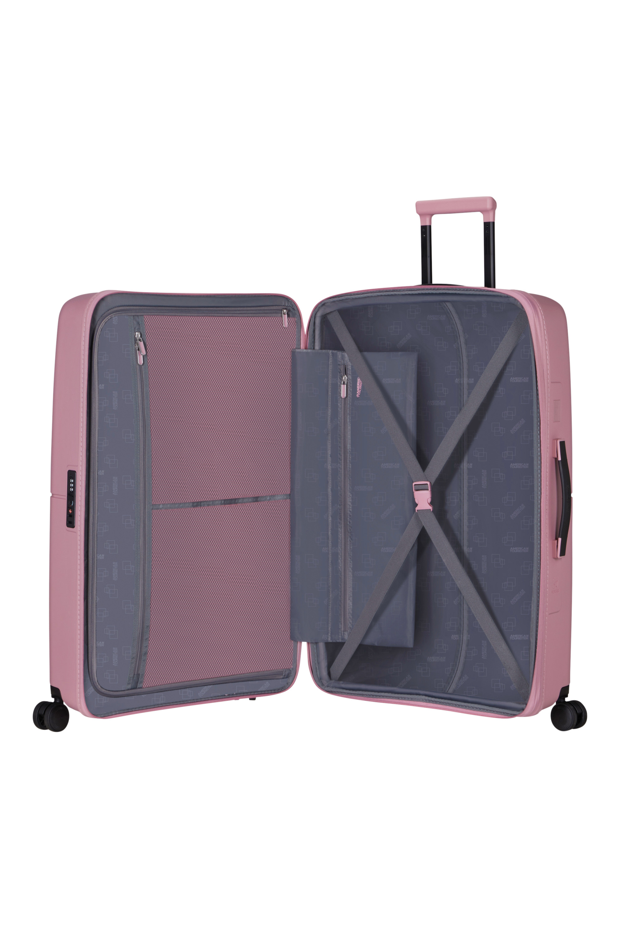 Dashpop valise 4 roues taille l AMERICAN TOURISTER Rose