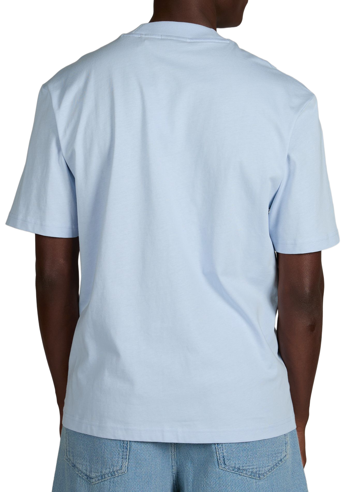 Classic Cotton T-Shirt HUGO BLUE Blue