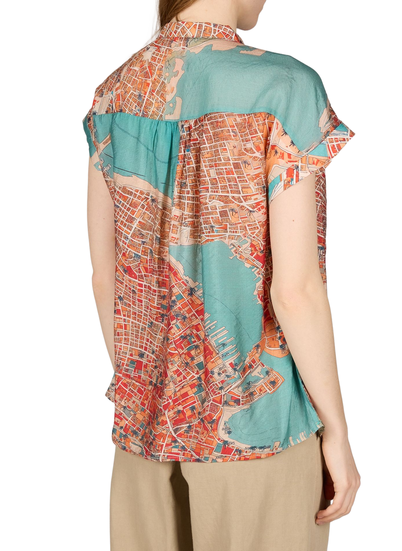 Blouse Objeta imprimée OBJECT Multicolore