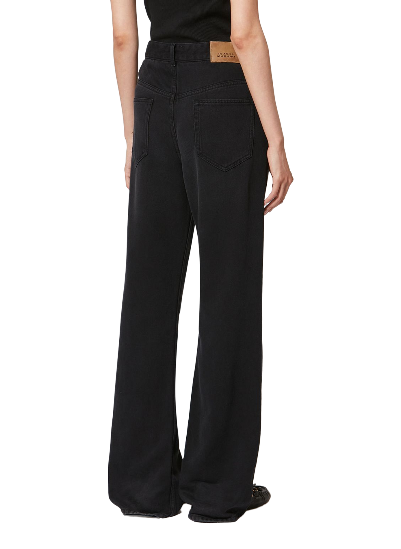 Bootcut denim jeans by Belvira ISABEL MARANT Black