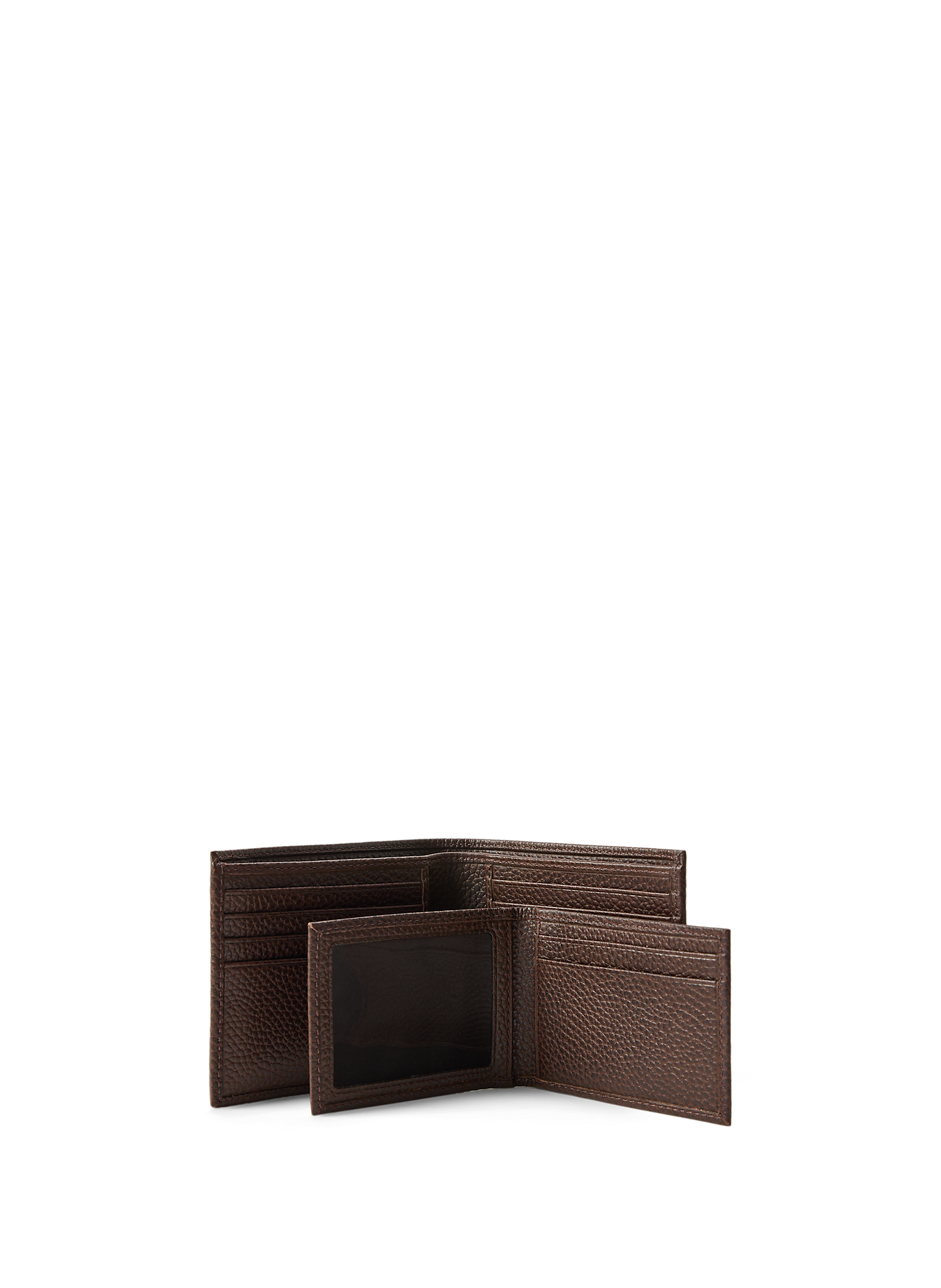 Cow leather card holder POLO RALPH LAUREN Beige