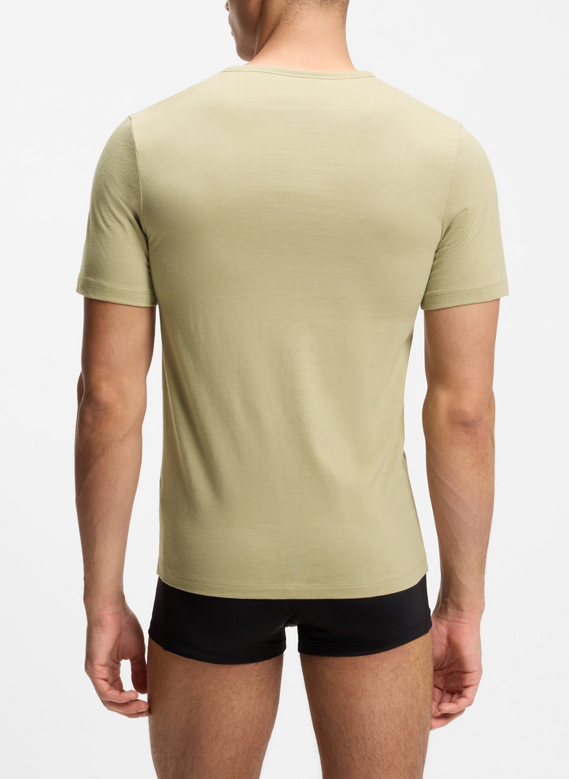 Pack de 3 tee-shirts col rond en coton BOSS Multicolore