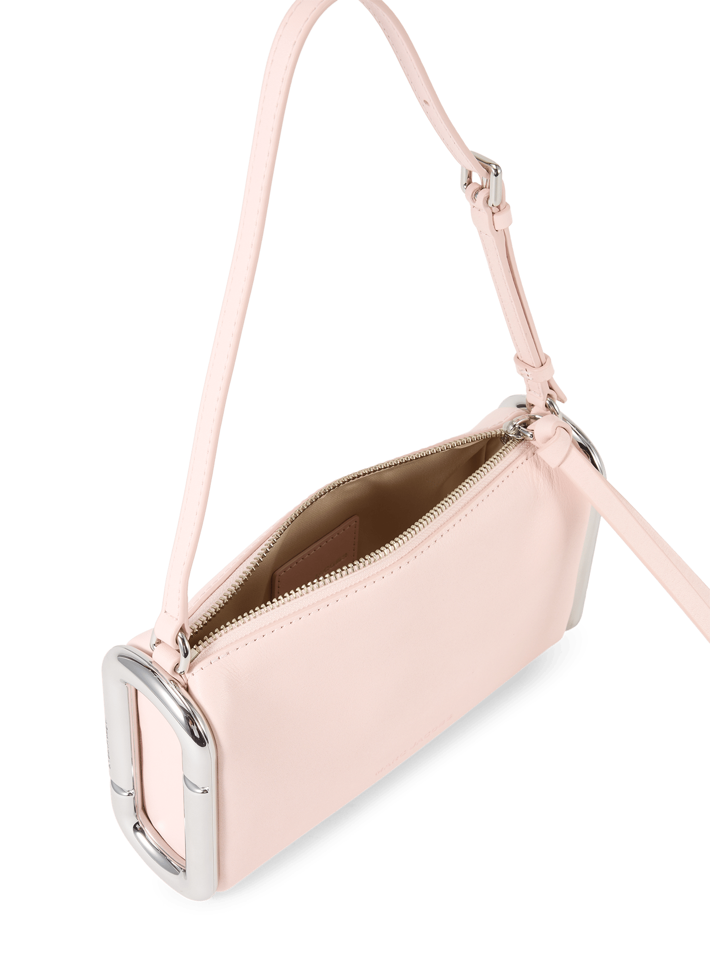 Sac porté épaule the Scene small en cuir MARC JACOBS Rose