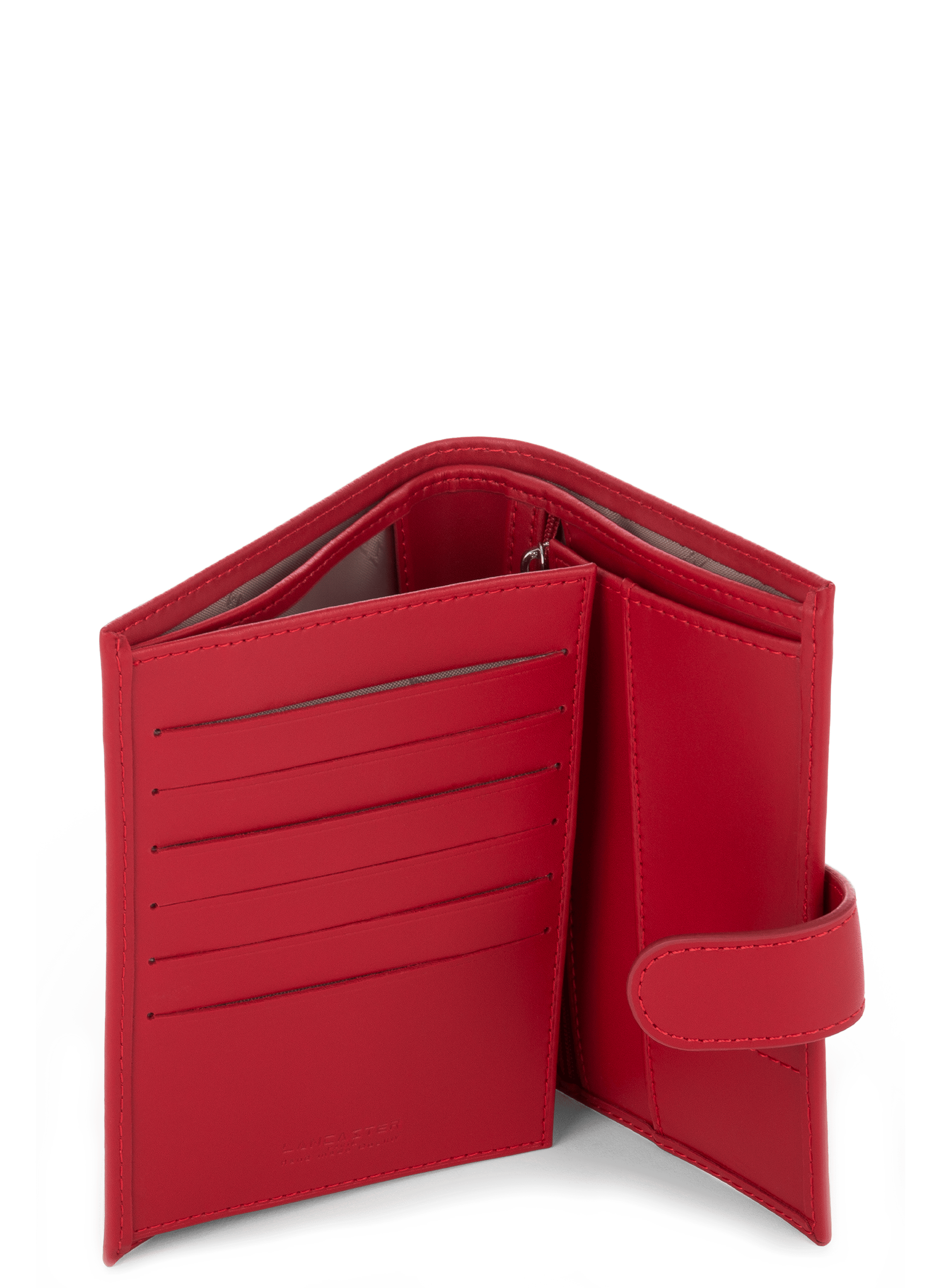 M wallet - smooth LANCASTER Red