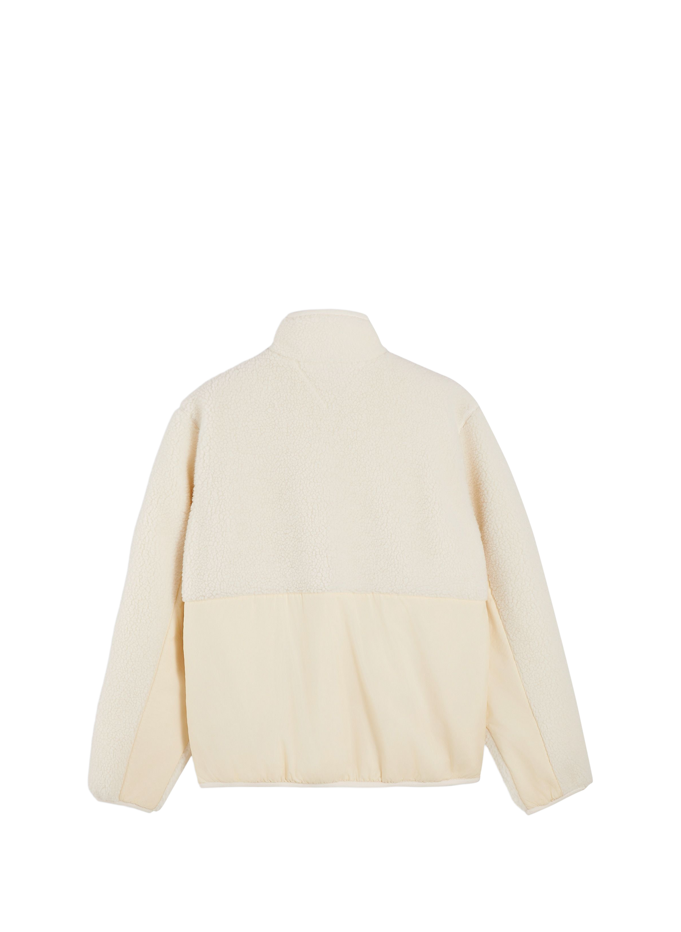 Veste bi-matière col montant TOMMY HILFIGER Beige
