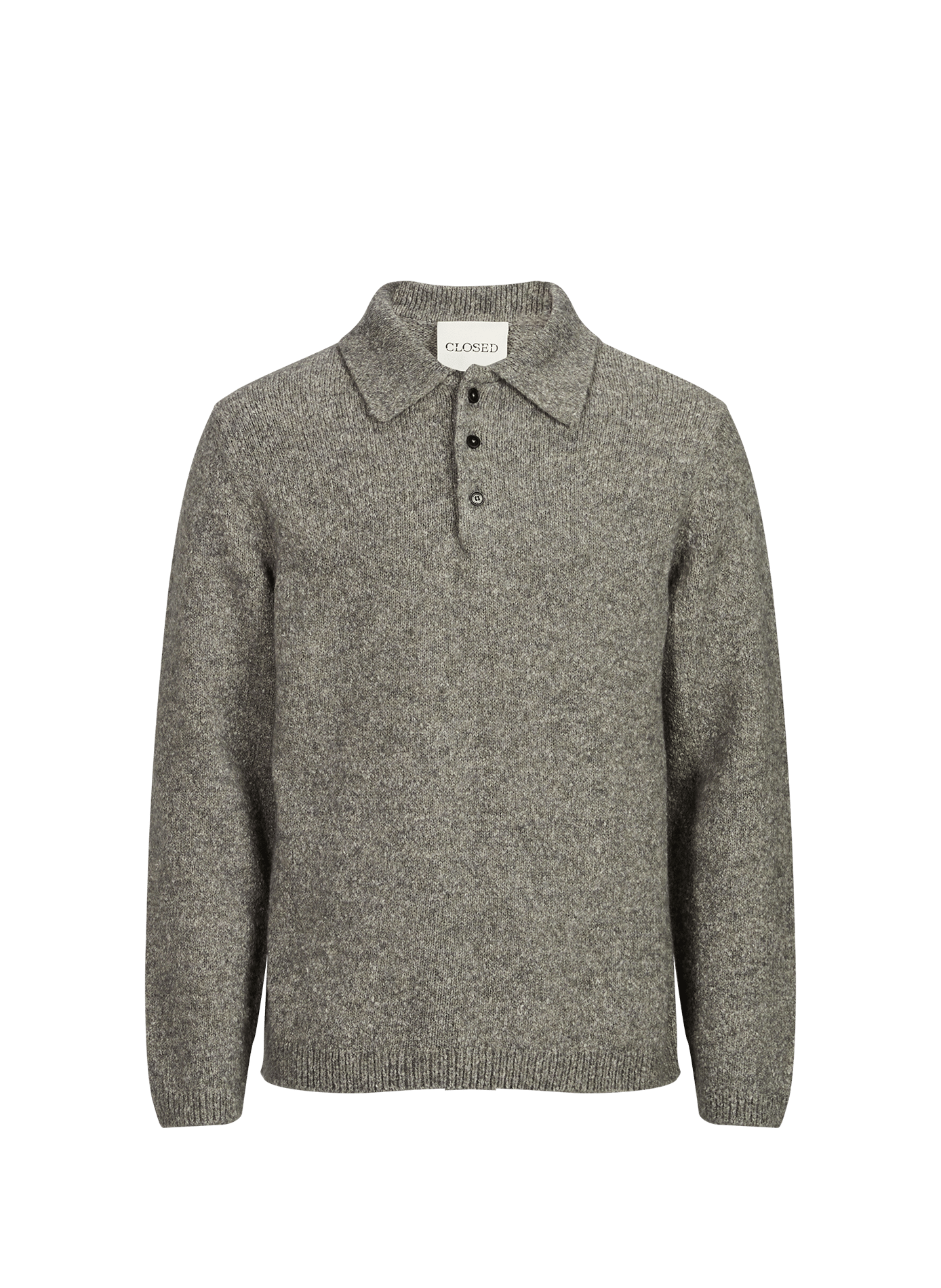 Classic crewneck sweater CLOSED Grey