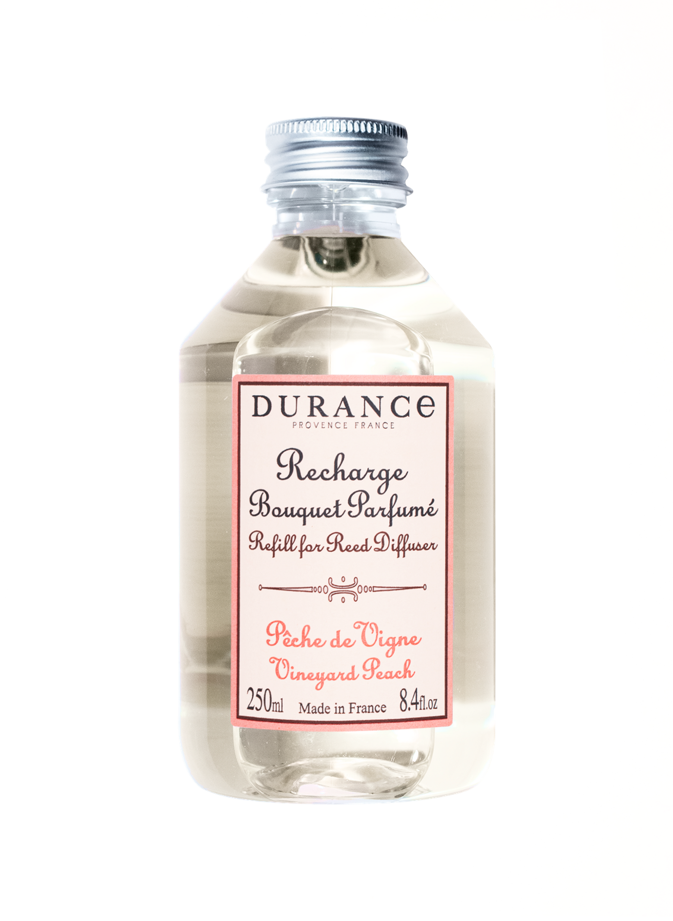 Refill for Vine Peach Fragrance Diffuser 250ml DURANCE Orange