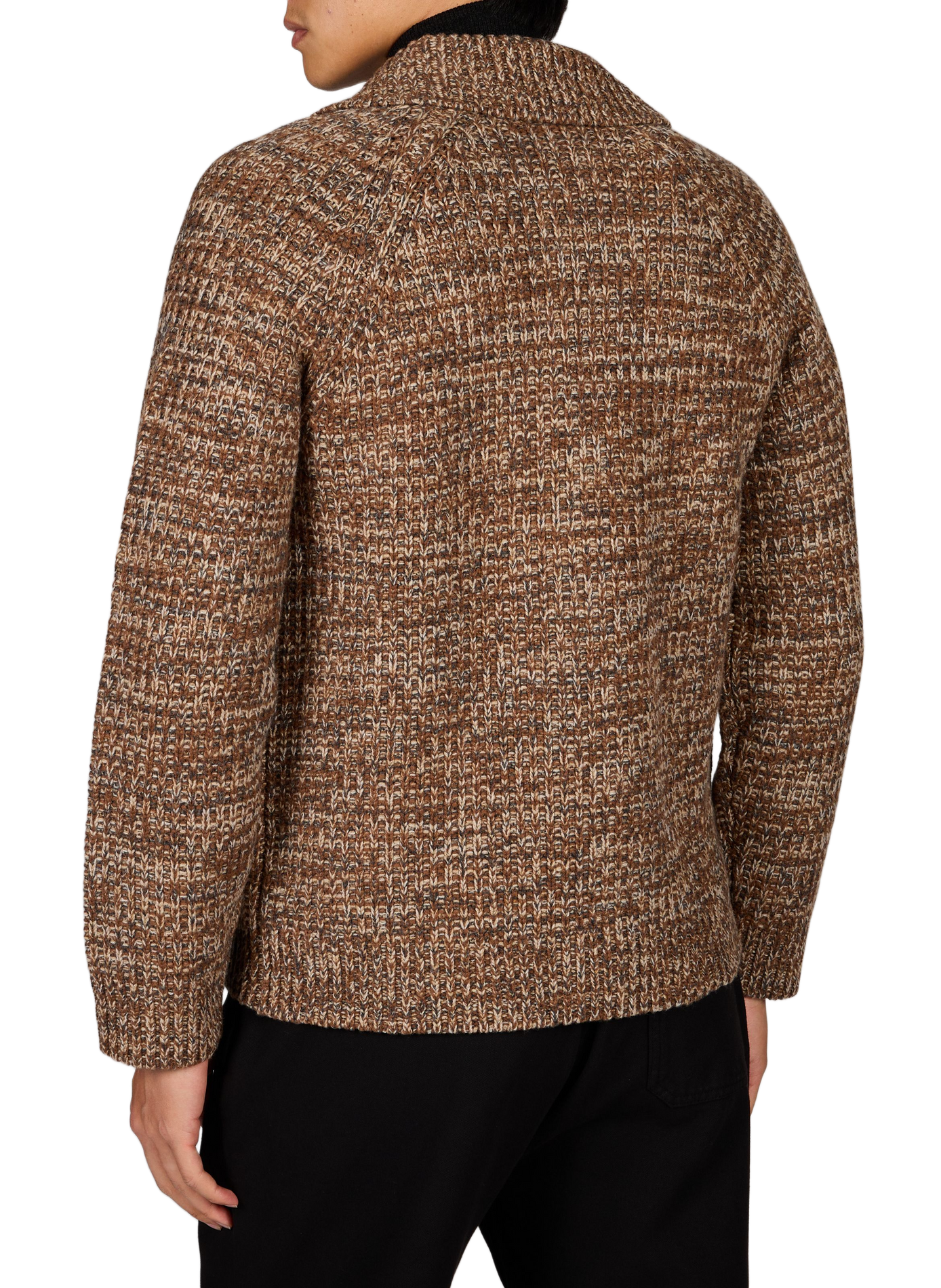 Wool waistcoat CLOSED Brown