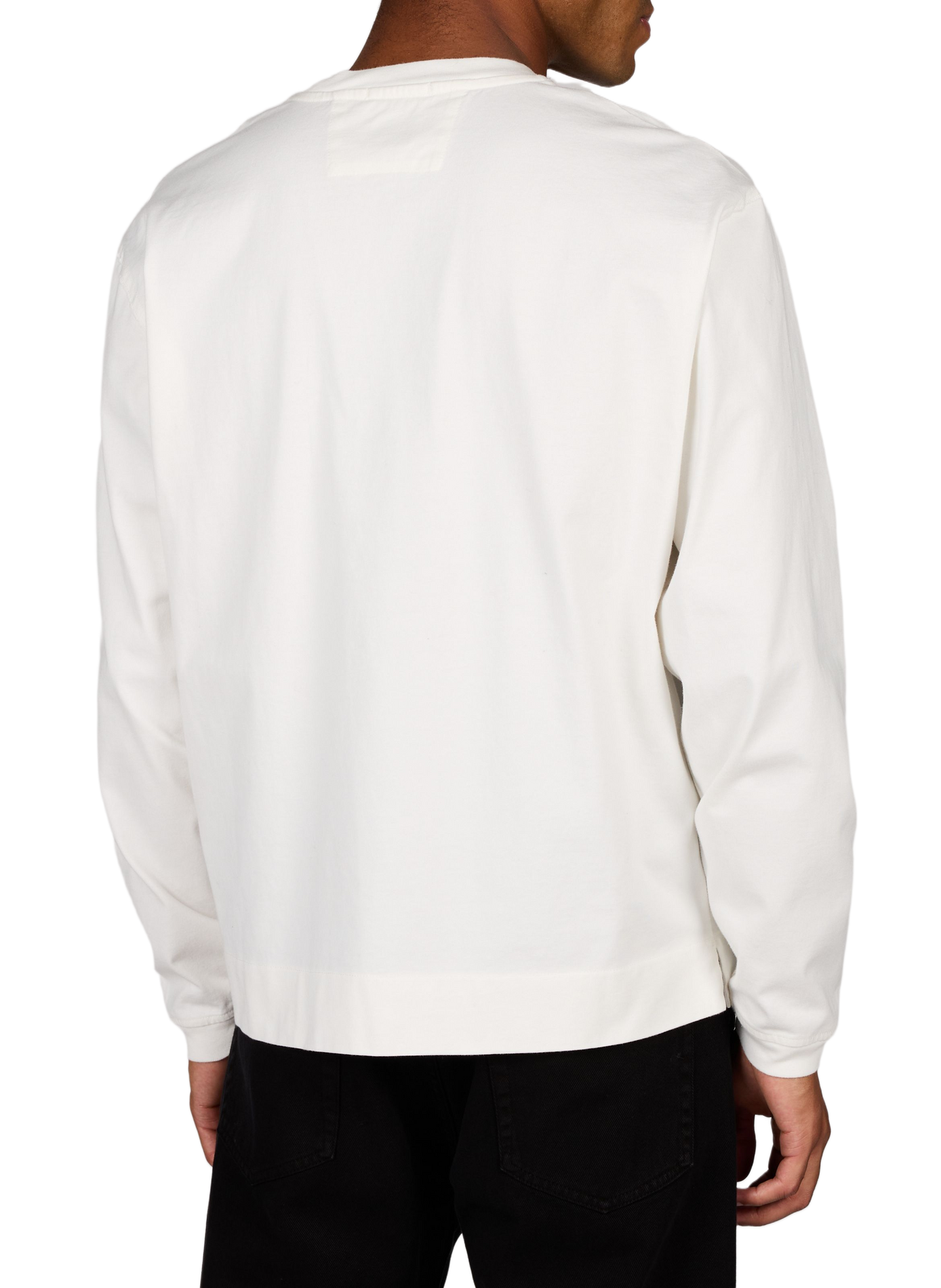 Langarmshirt CP COMPANY Weiss