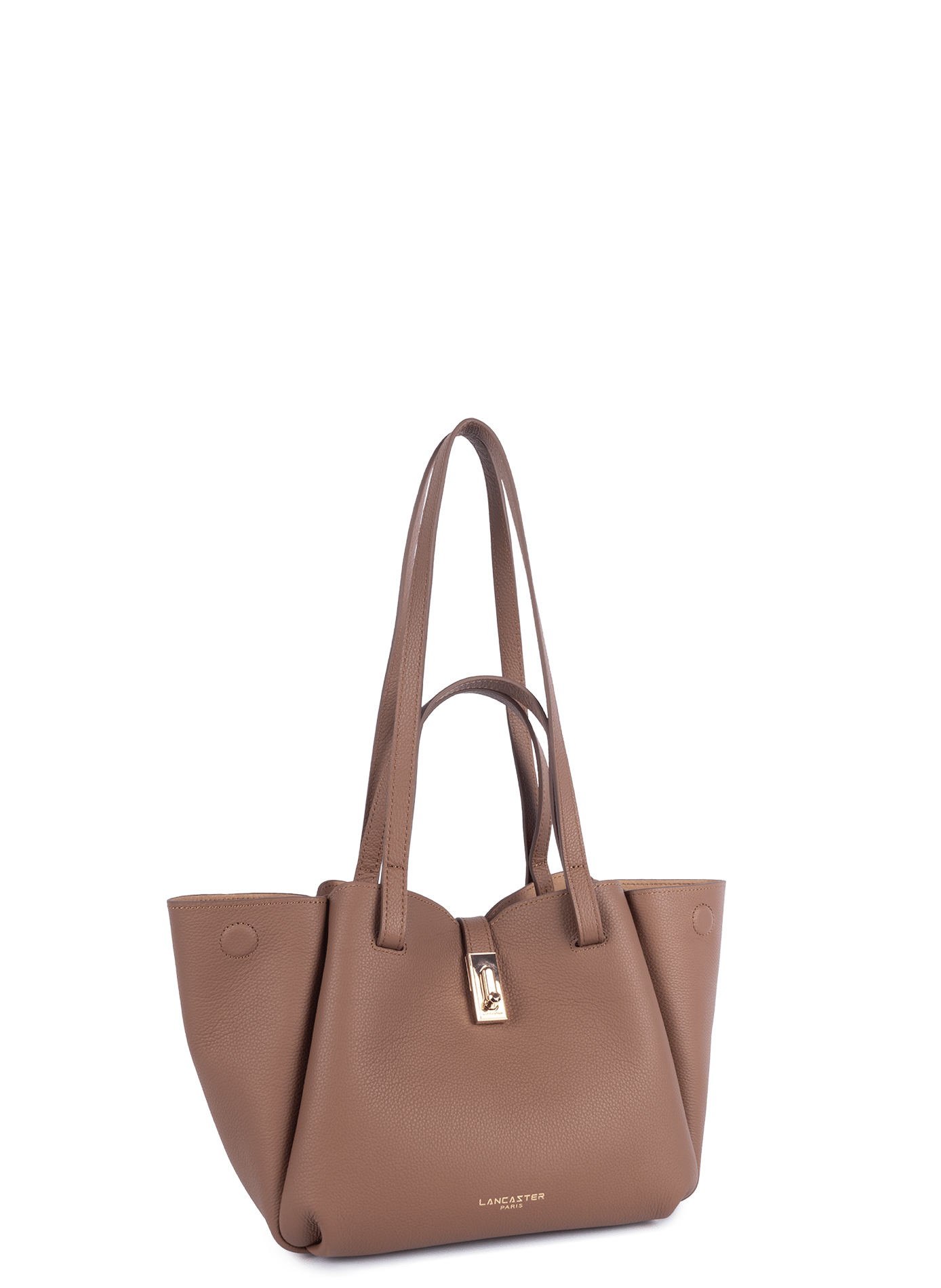 Sac cabas épaule - milano horizon LANCASTER Marron