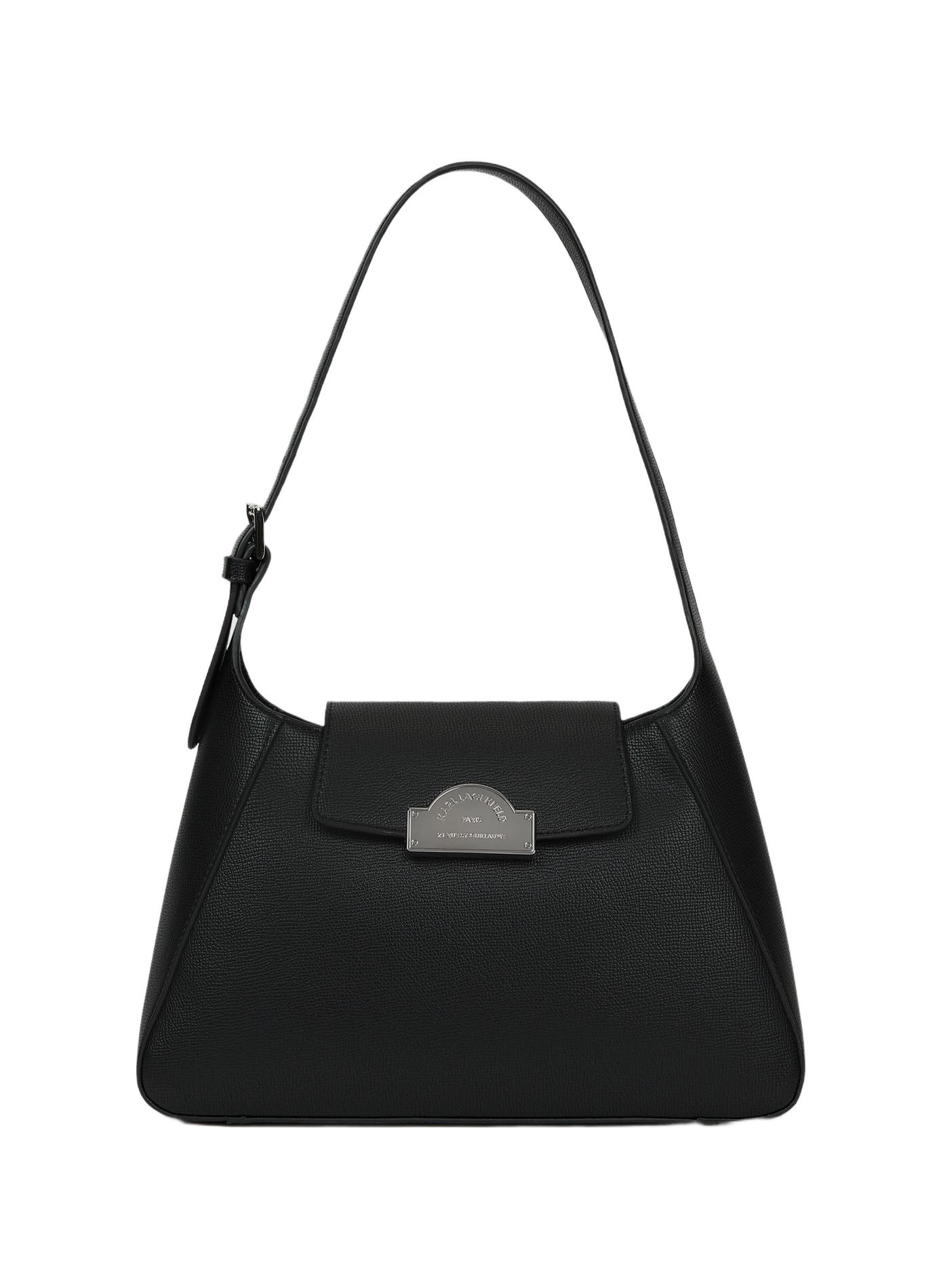 Schultertasche K/RSG Metal KARL LAGERFELD Schwarz