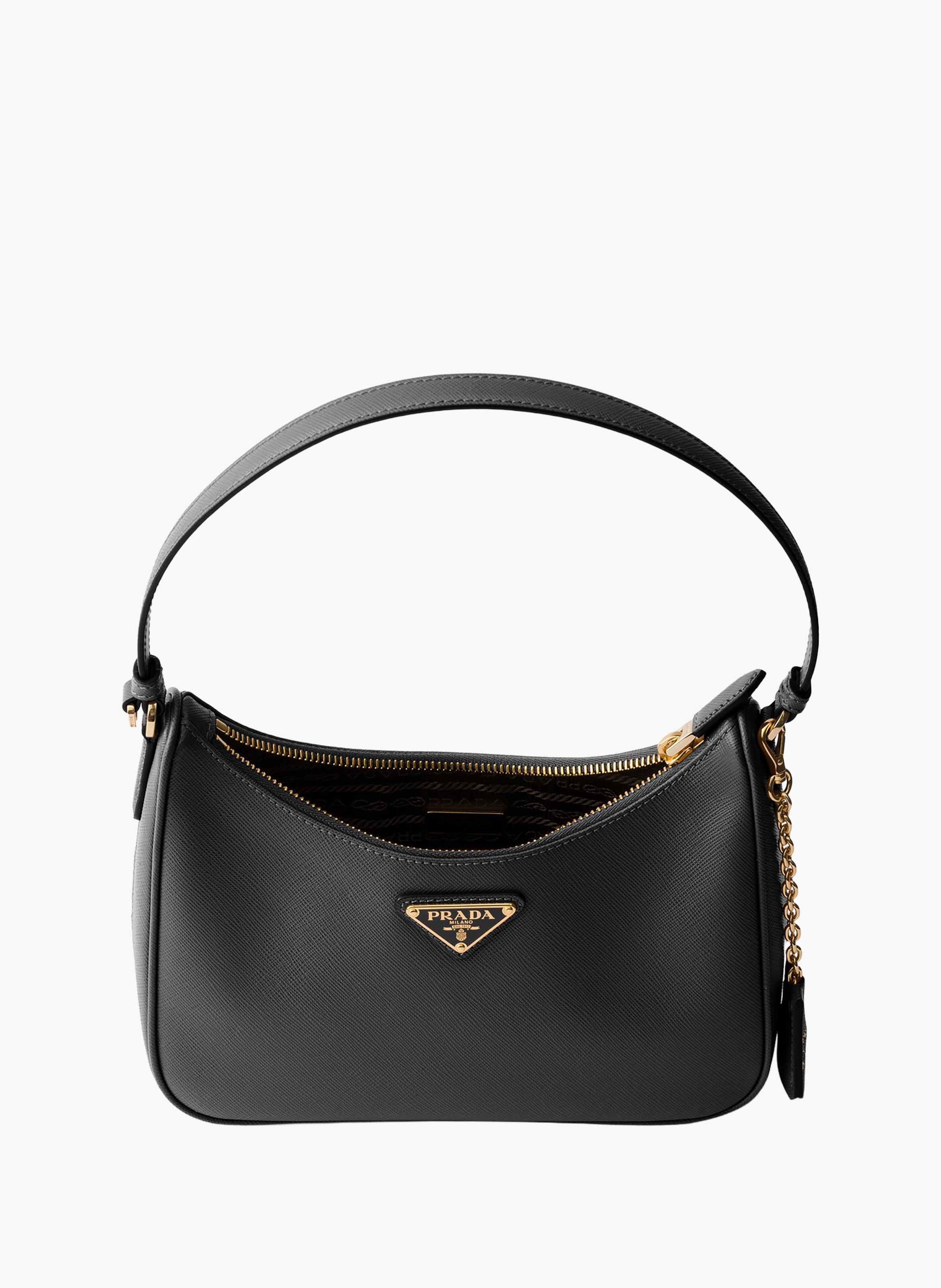 Prada re-edition 2005 saffiano leather mini-bag PRADA Noir
