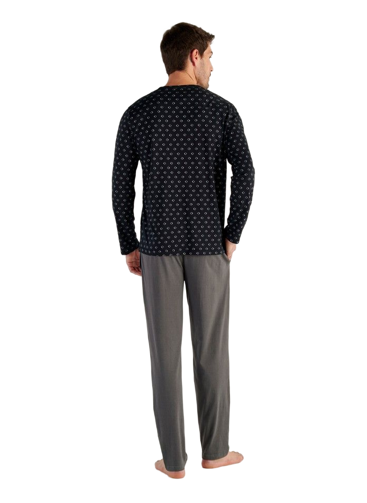 Cotton-blend pyjama set HOM Multicolour