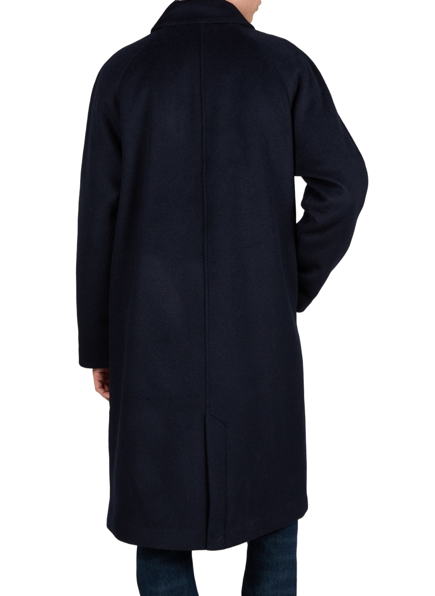 Oversized wool-blend coat FARAH Blue