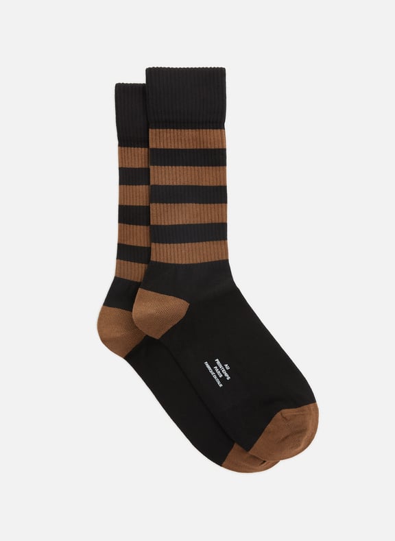 Rugby mid-calf cotton-blend socks Blue by AU PRINTEMPS PARIS AU PRINTEMPS PARIS Rugby mid-calf cotton-blend socks Blue