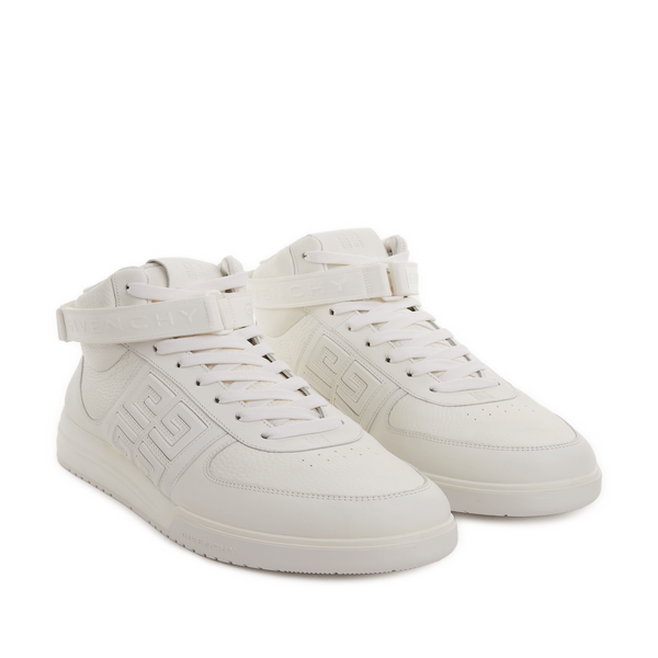 Givenchy Leather High-top Trainers In White
