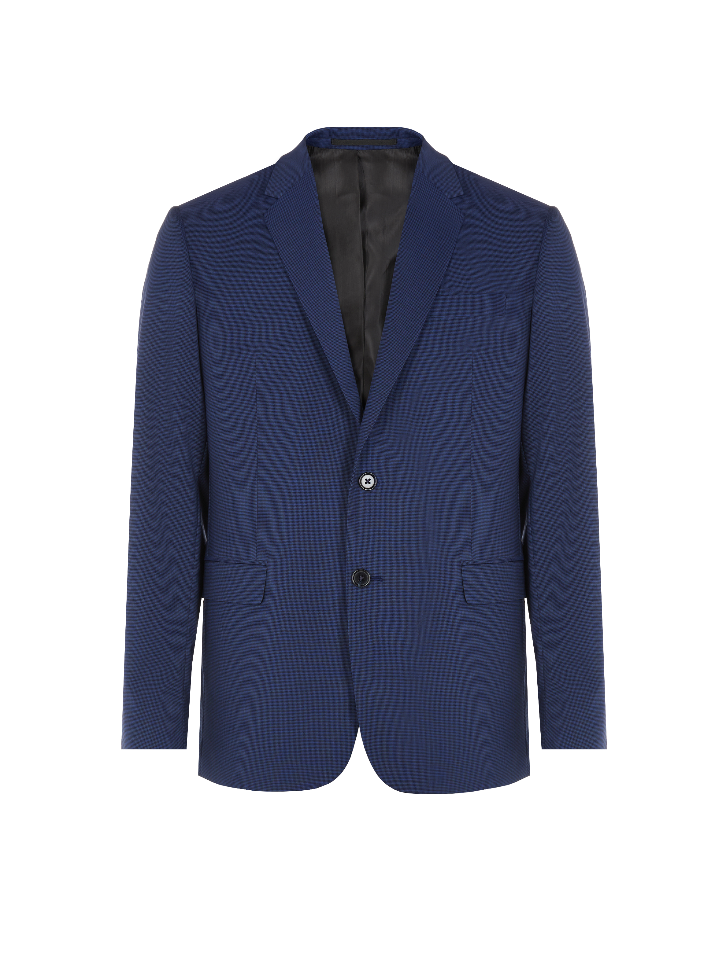Wool check suit AU PRINTEMPS PARIS Blue