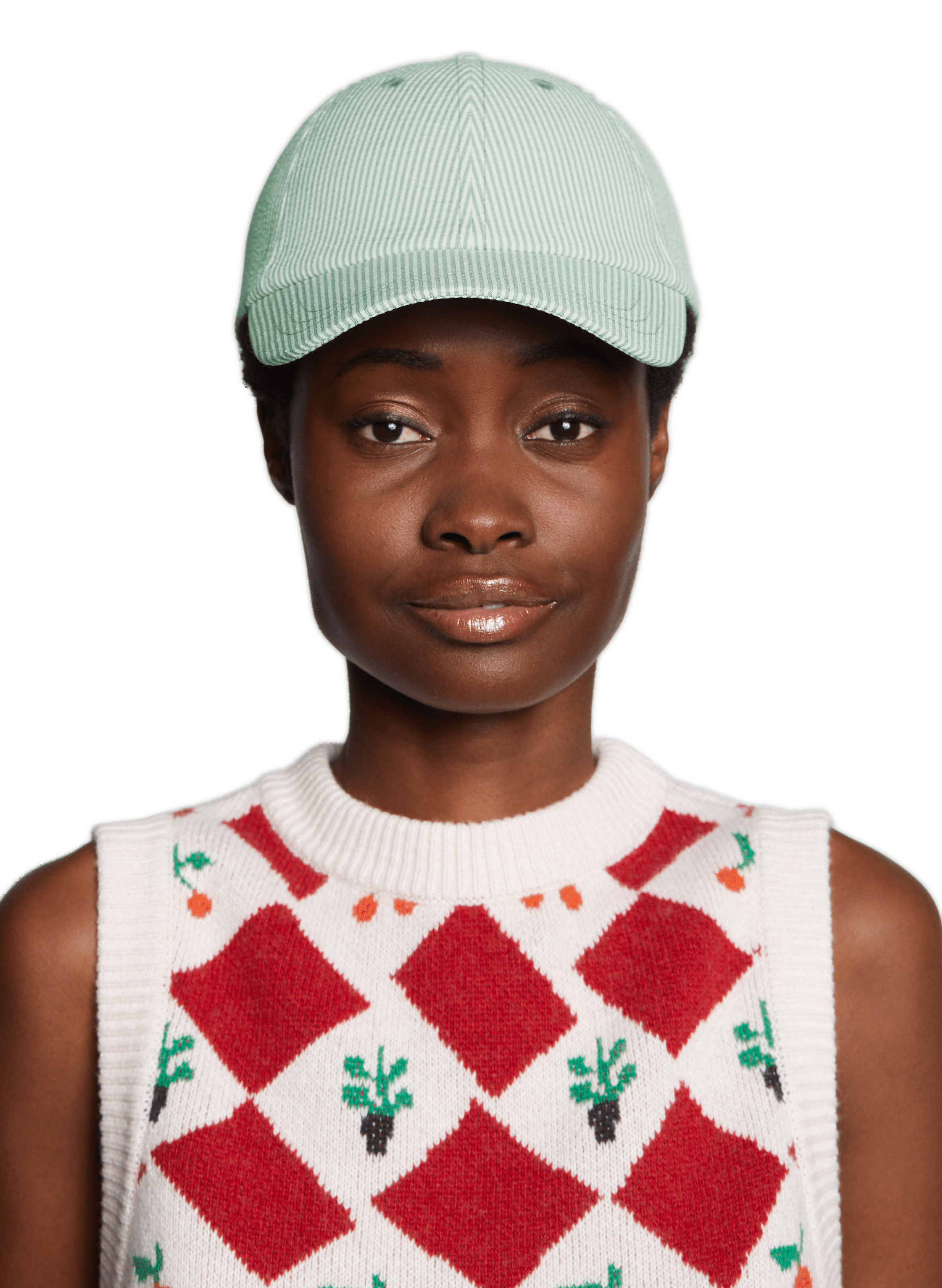 Casquette rayée  SAMSOE SAMSOE Vert
