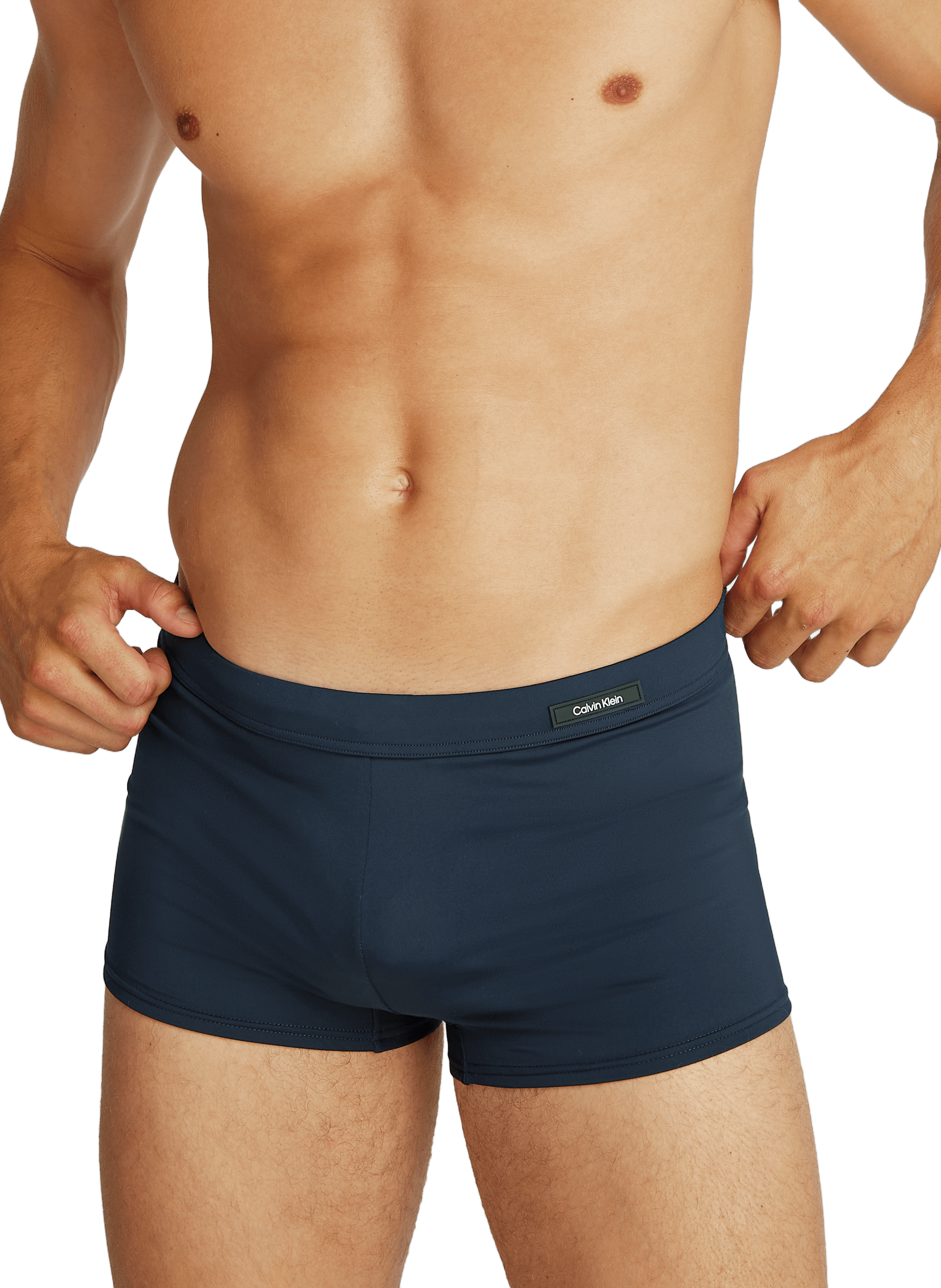 Plain boxer shorts CALVIN KLEIN Blue