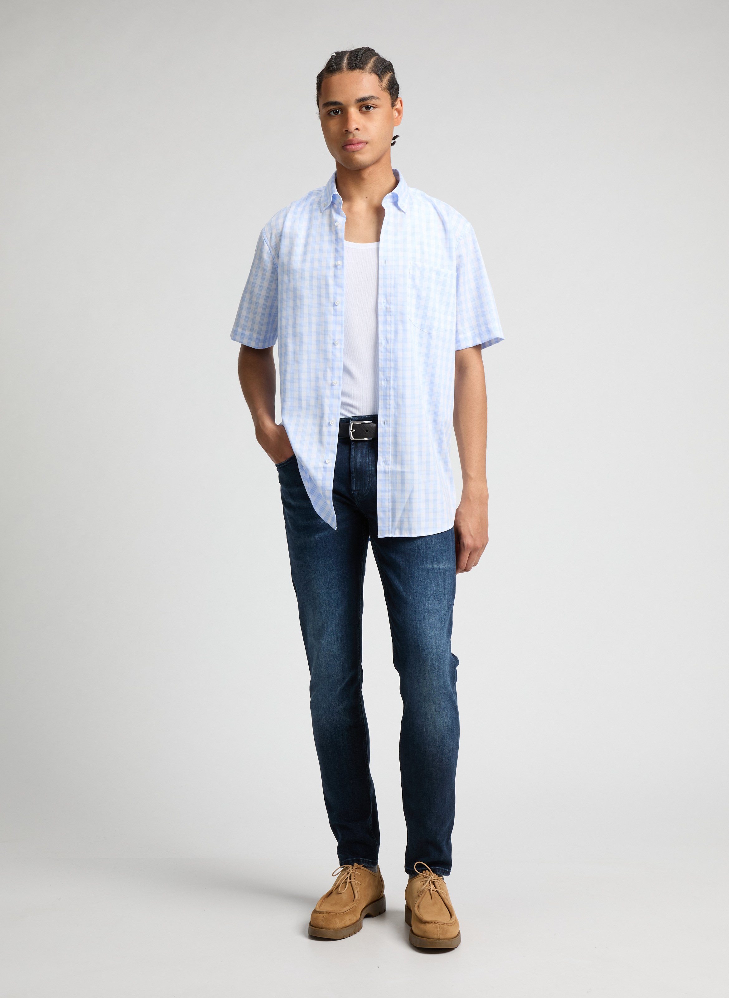 Cotton Tank Top HANRO White