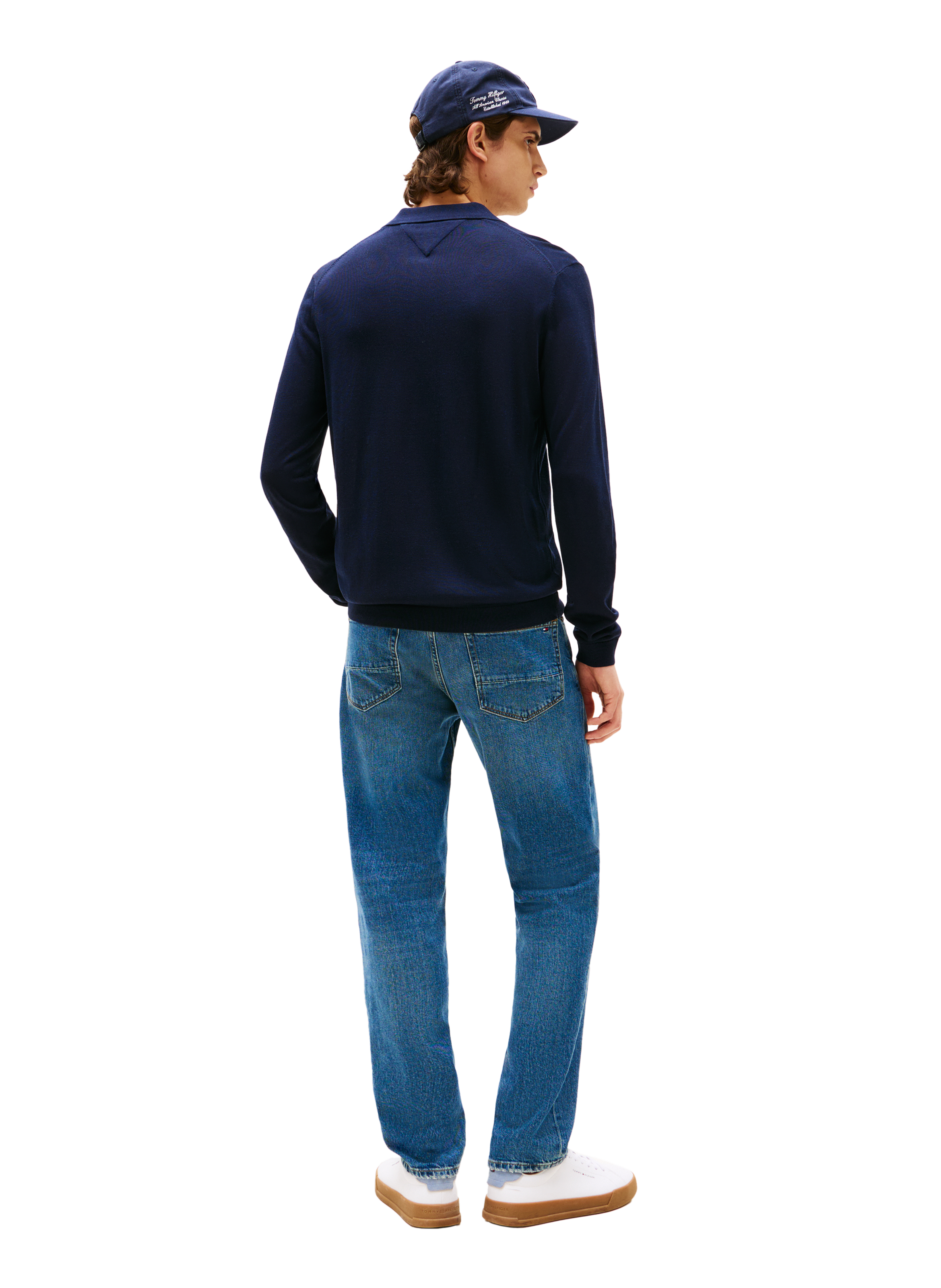 Long sleeve polo shirt TOMMY HILFIGER Blue