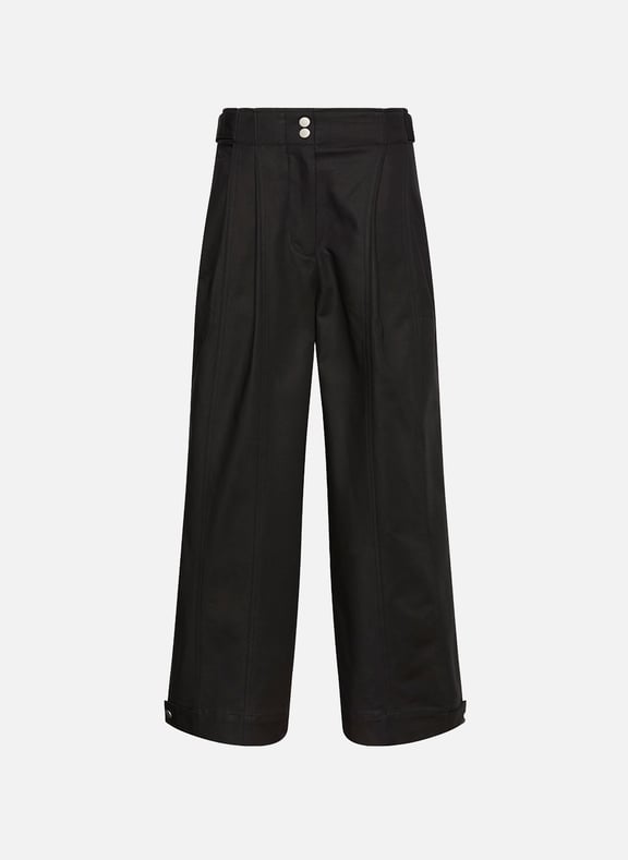Pantalon large en coton mélangé CALVIN KLEIN Pantalon large en coton mélangé CALVIN KLEIN