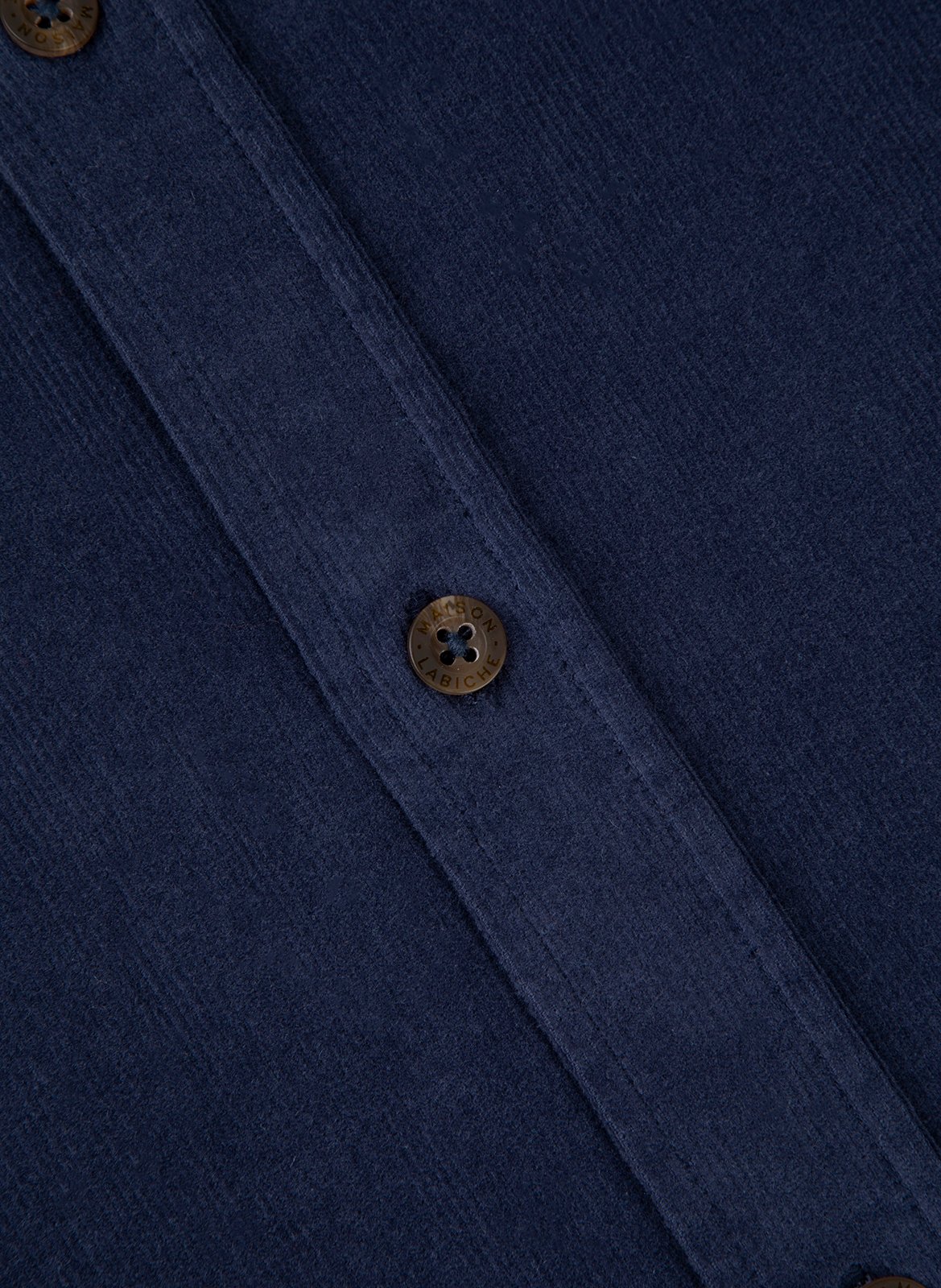  Cotton shirt MAISON LABICHE Blue