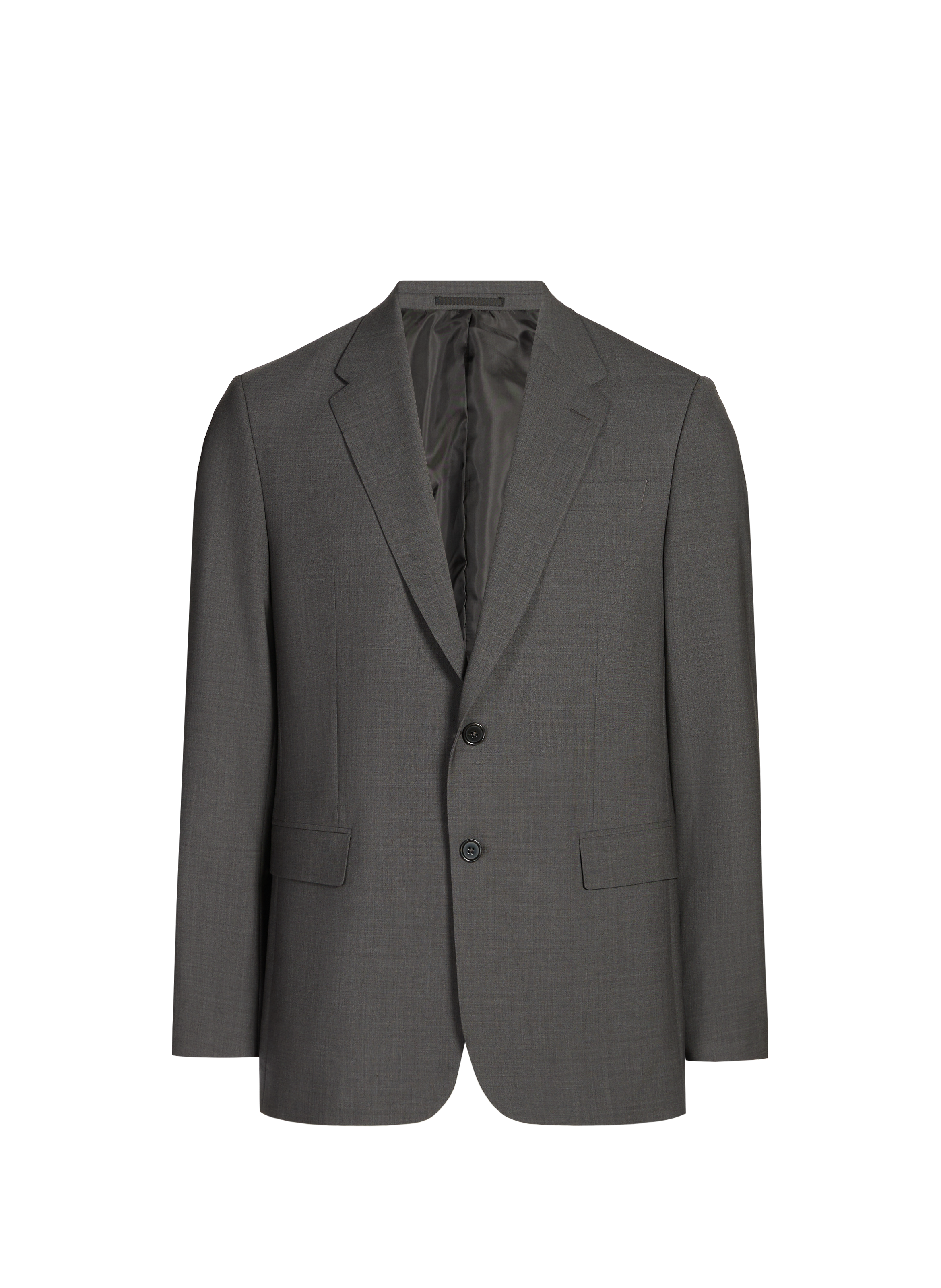 AU PRINTEMPS PARIS Mixed Wool Blazer Grey