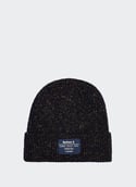 Classic ribbed knit beanie  Navy