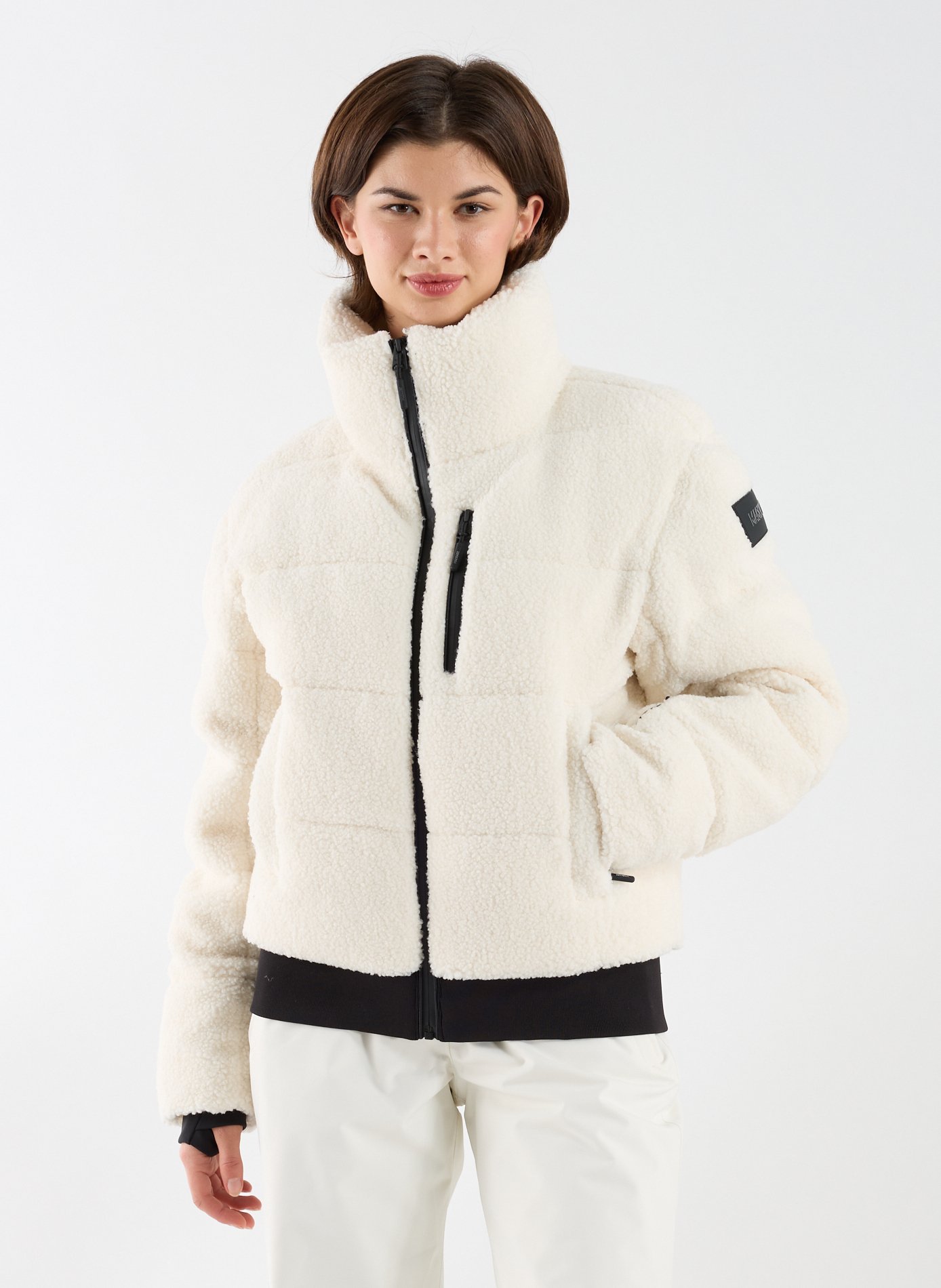 Manteau de ski col montant MACKAGE Beige