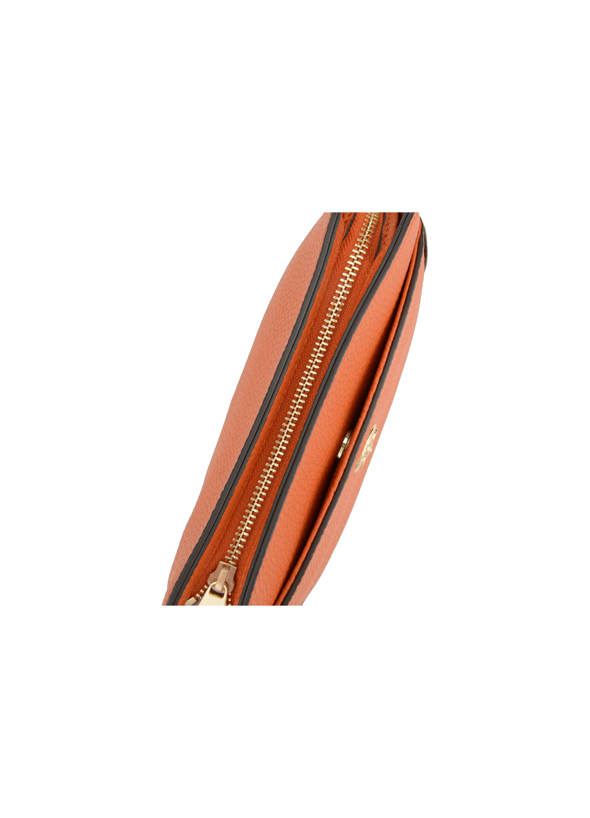 Image | Sac porté travers en cuir de vachette POURCHET Orange