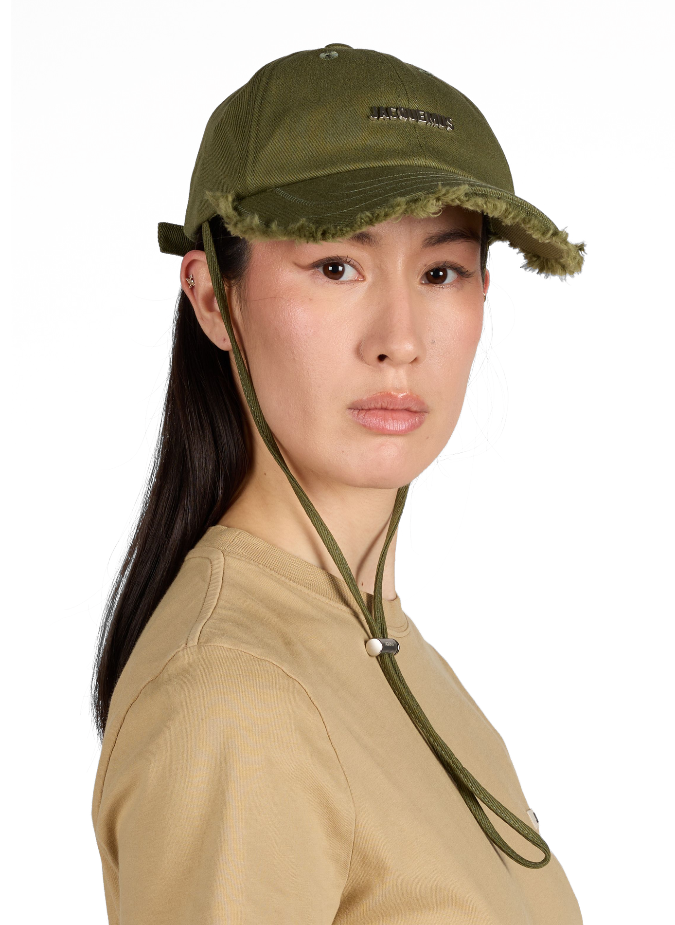 La casquette Artichaut en coton JACQUEMUS Kaki