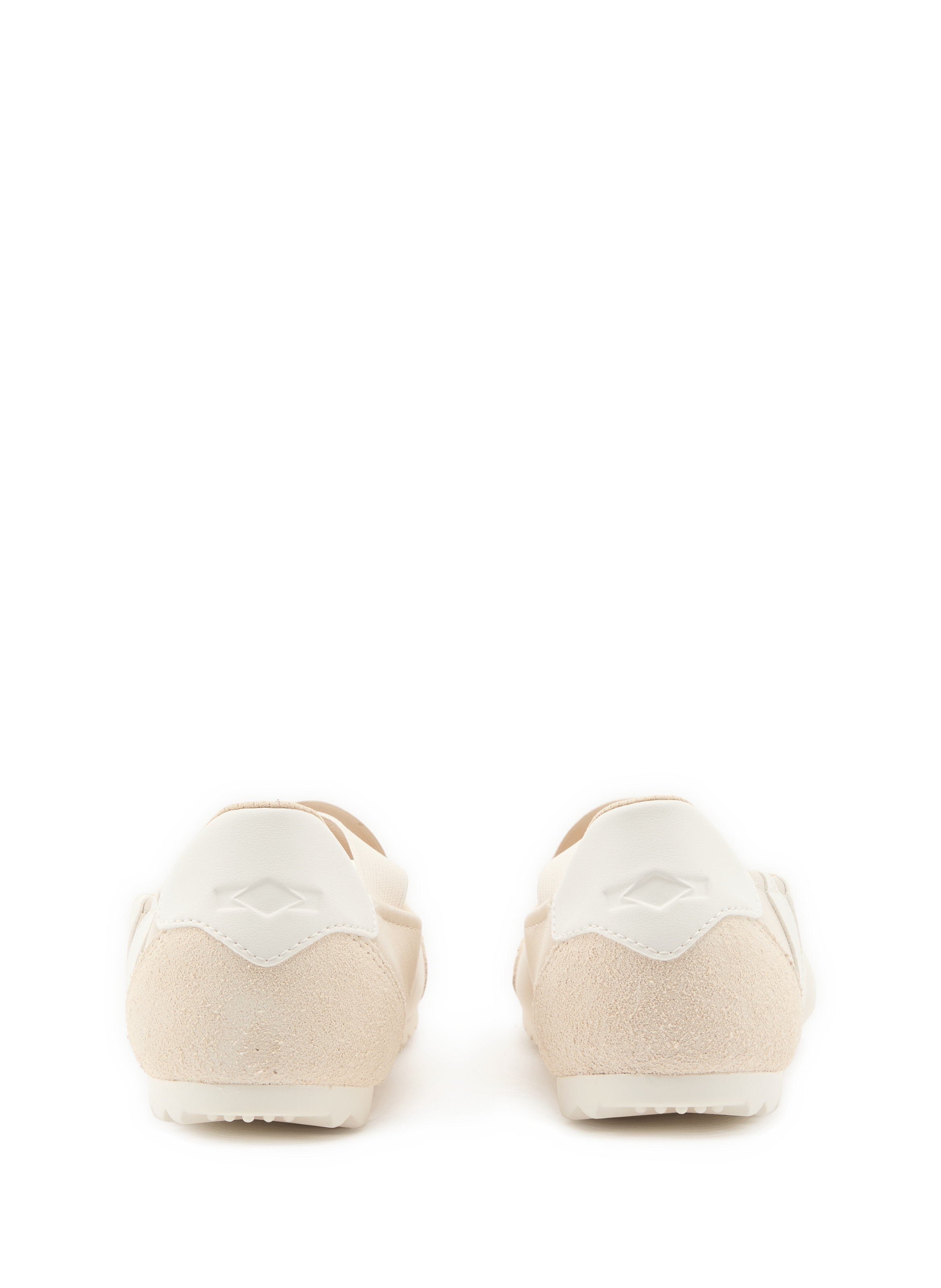 Ballerines bi-matière  en cuir mélangé PALLADIUM Multicolore
