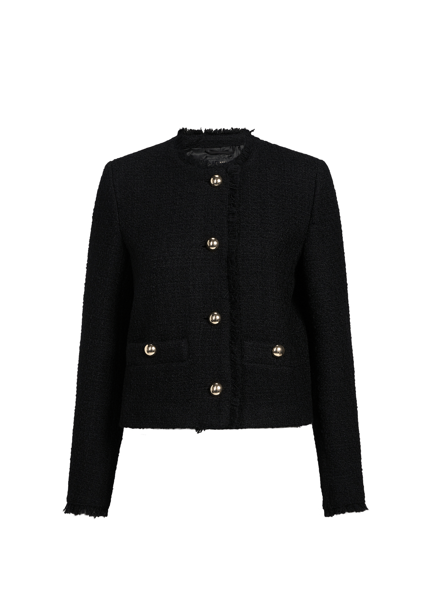 Veste texturée en laine vierge mélangée MAX MARA WEEK END Noir