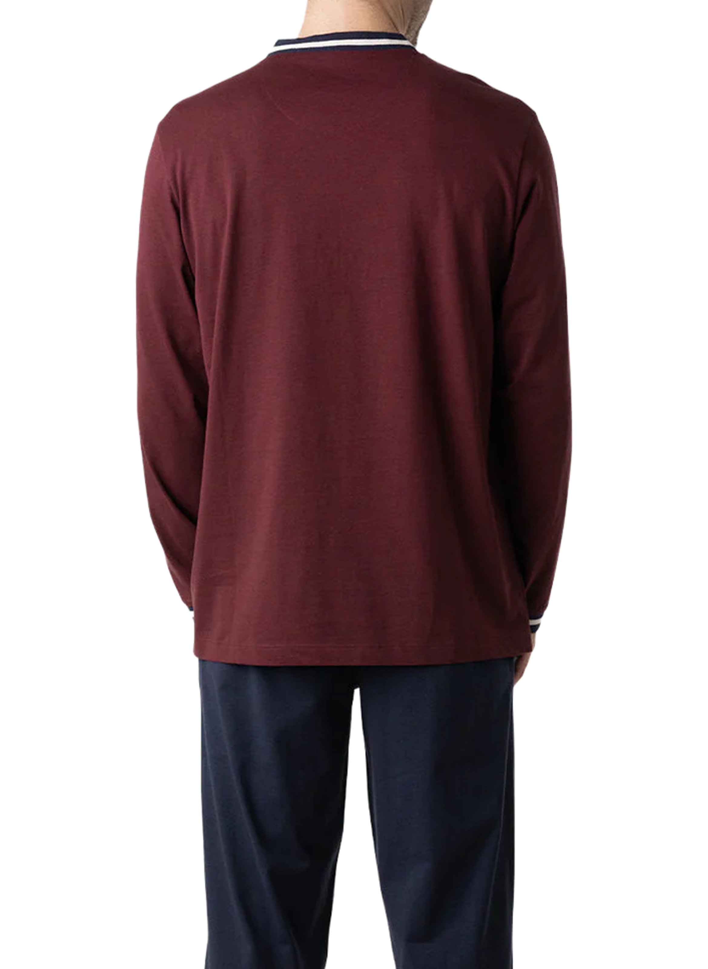 Set of long cotton pajamas EMINENCE Red