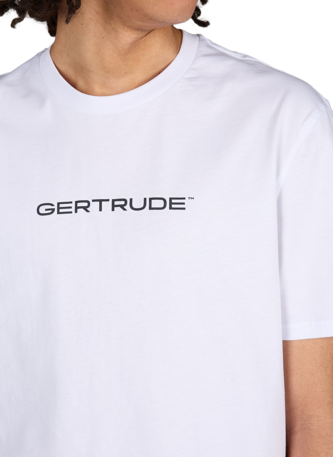 Cotton round-neck T-shirt GERTRUDE ET GASTON White