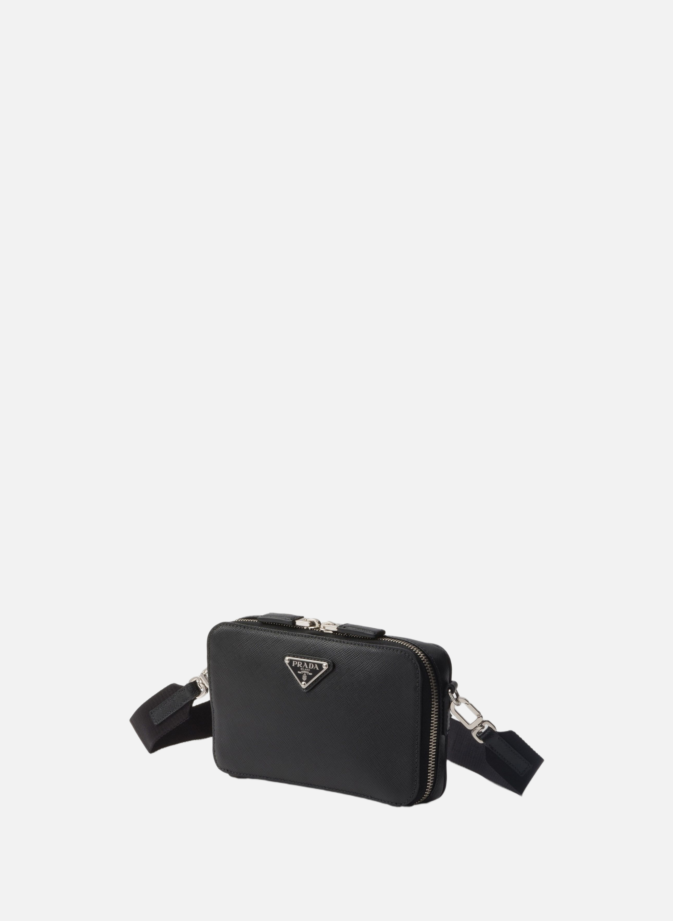 Sac prada brique en cuir saffiano PRADA Noir