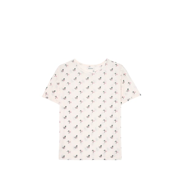 T-shirt de pyjama à fleurs T-shirt de pyjama à fleurs