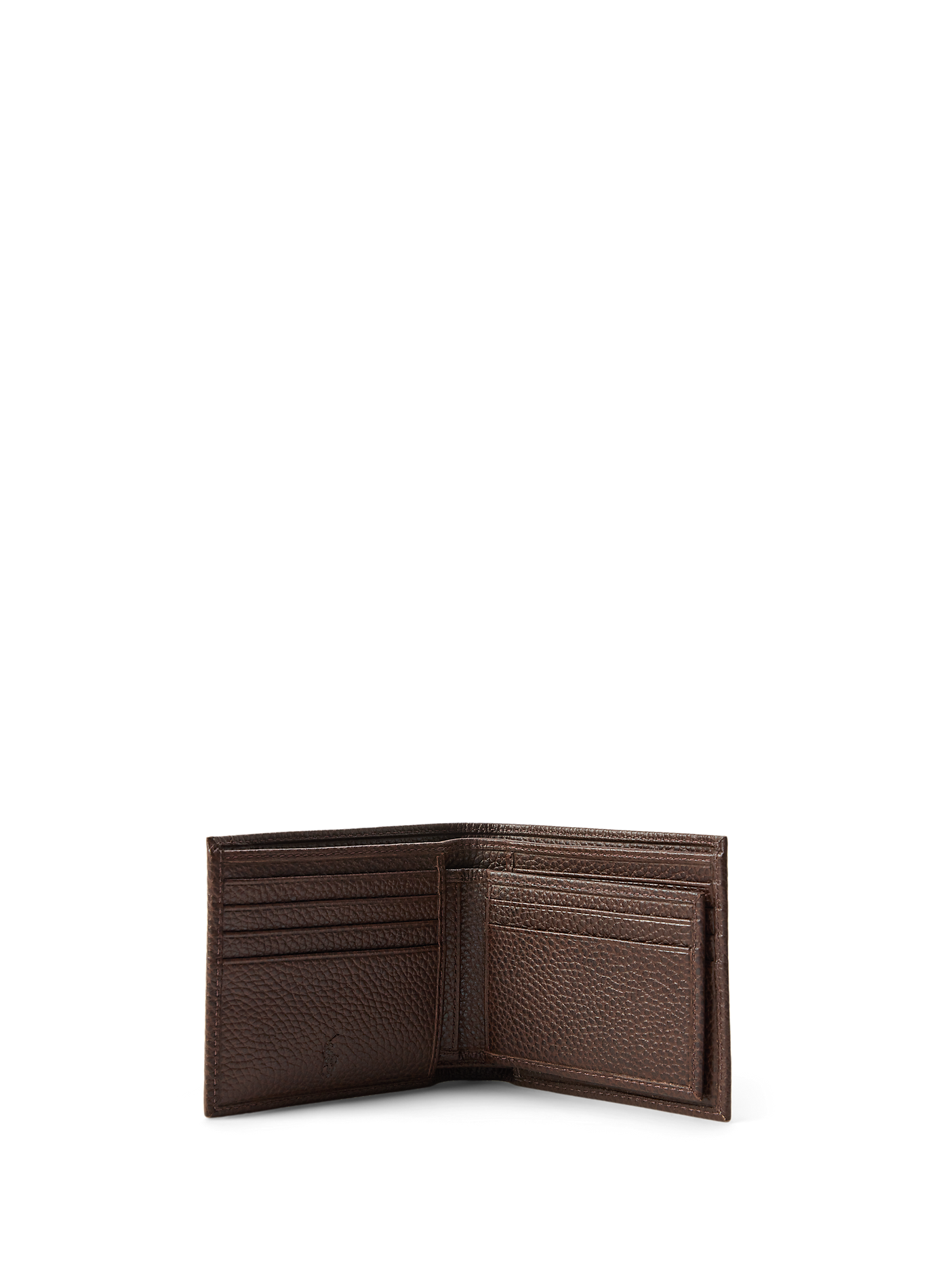 Cow leather card holder POLO RALPH LAUREN Beige