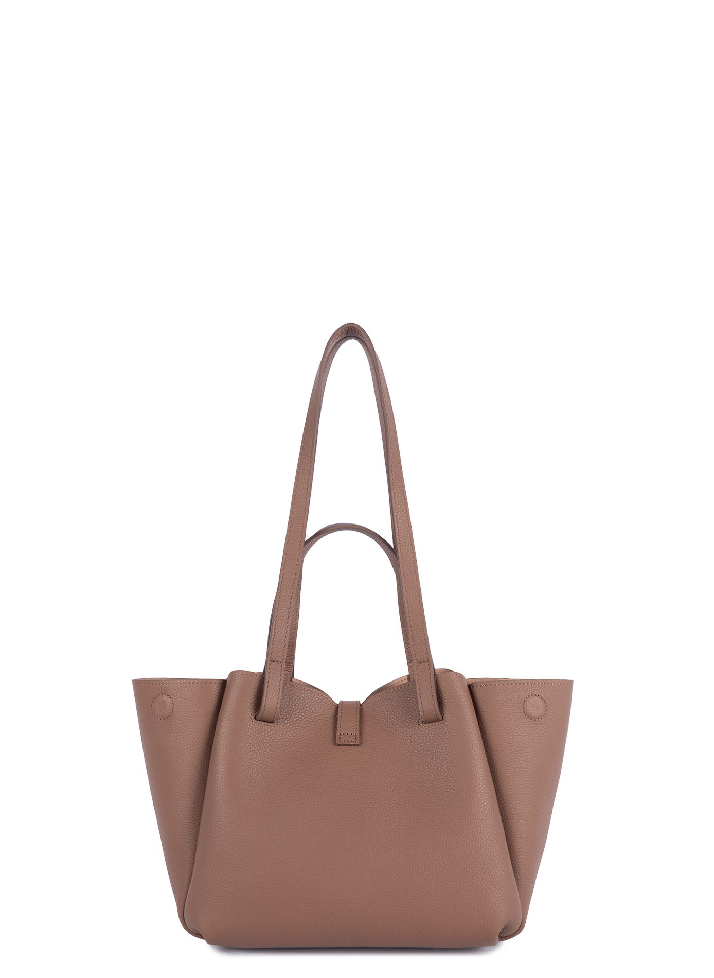 Sac cabas épaule - milano horizon LANCASTER Marron