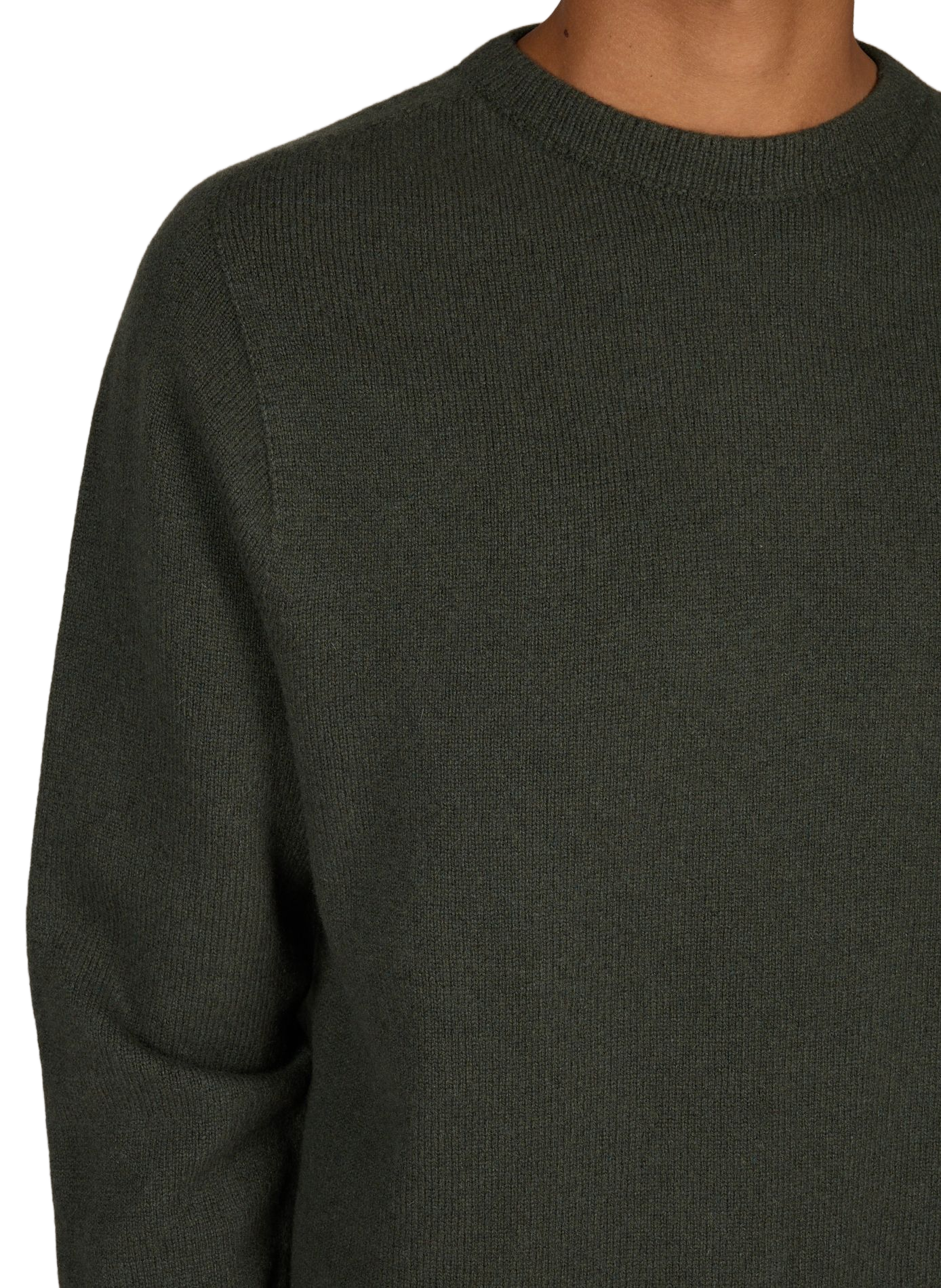 Pullover aus Merino- und Kaschmirwolle CÉZEMBRE Khaki