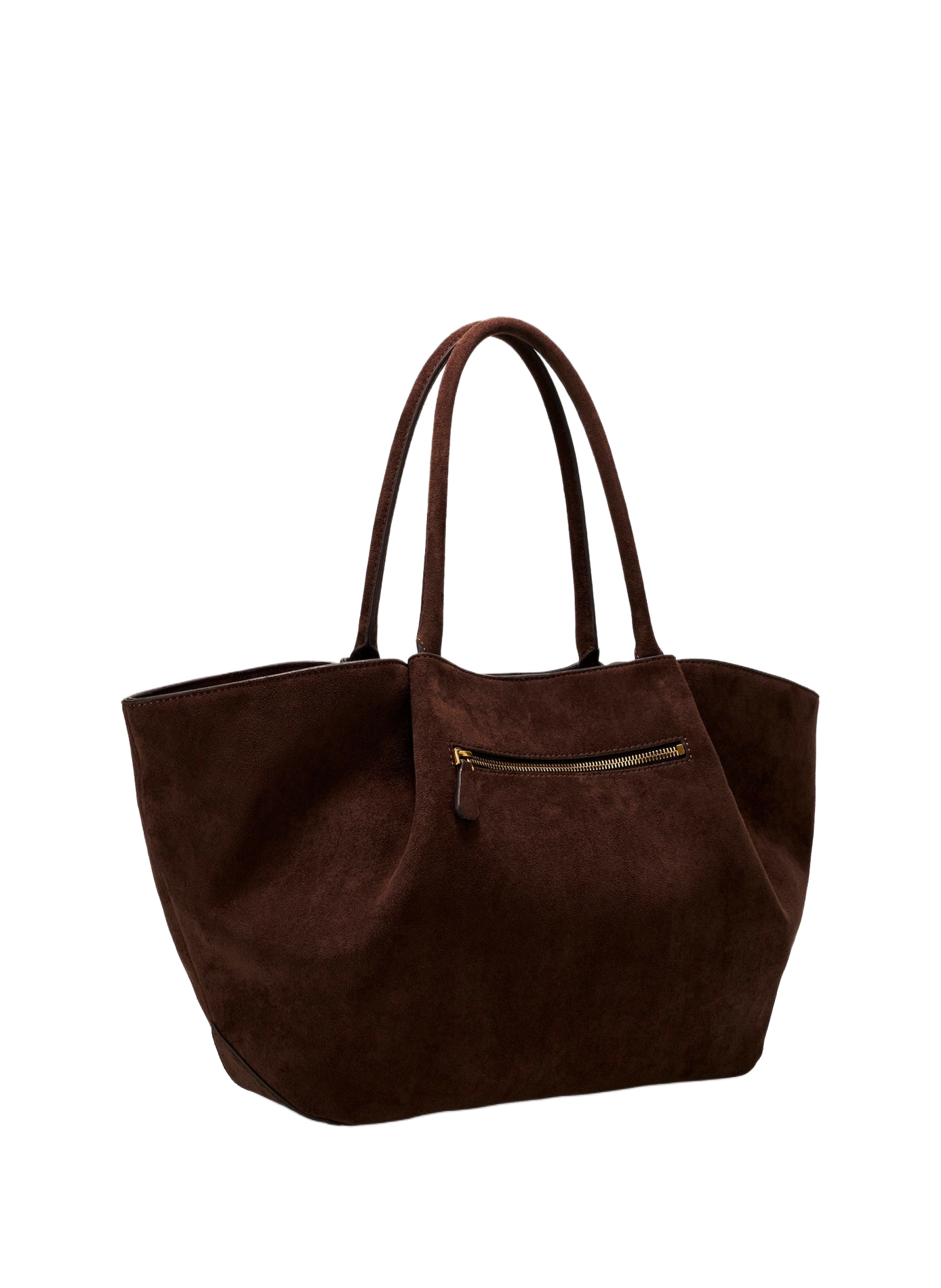 Sac tote en daim GUESS Marron