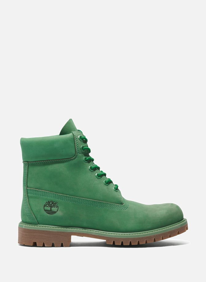 حذاء TIMBERLAND بطول 6 بوصة من الجلد