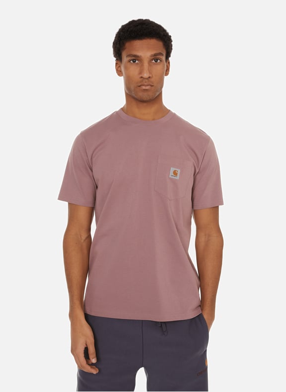 Cotton T-shirt Purple by CARHARTT WIP CARHARTT WIP Cotton T-shirt Purple