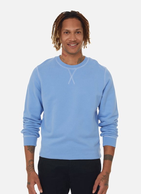 SUNSPEL Sweatshirt en coton Bleu