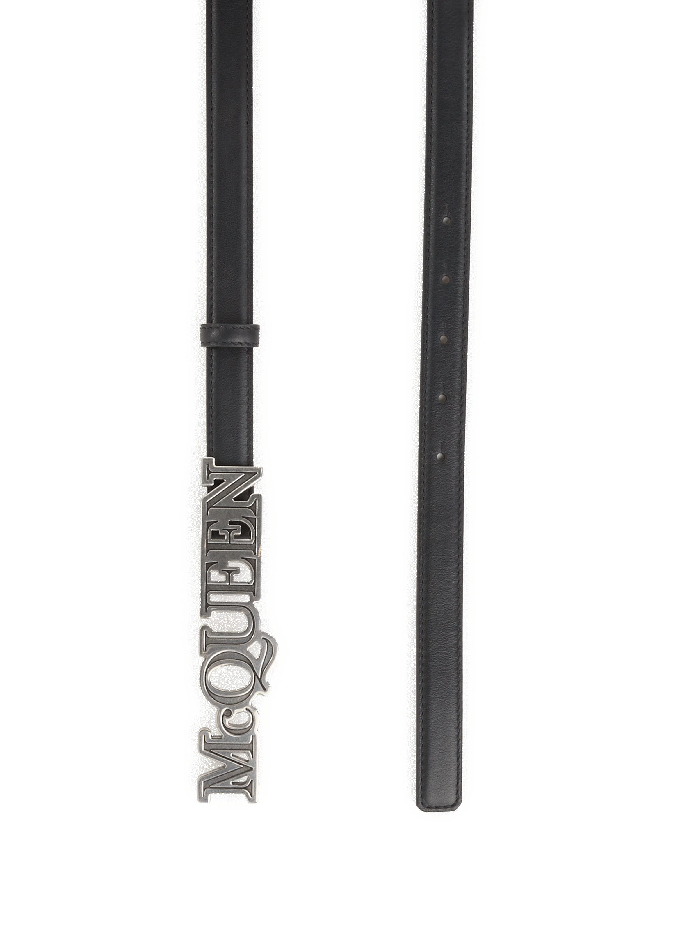 Leather belt ALEXANDER MCQUEEN Black