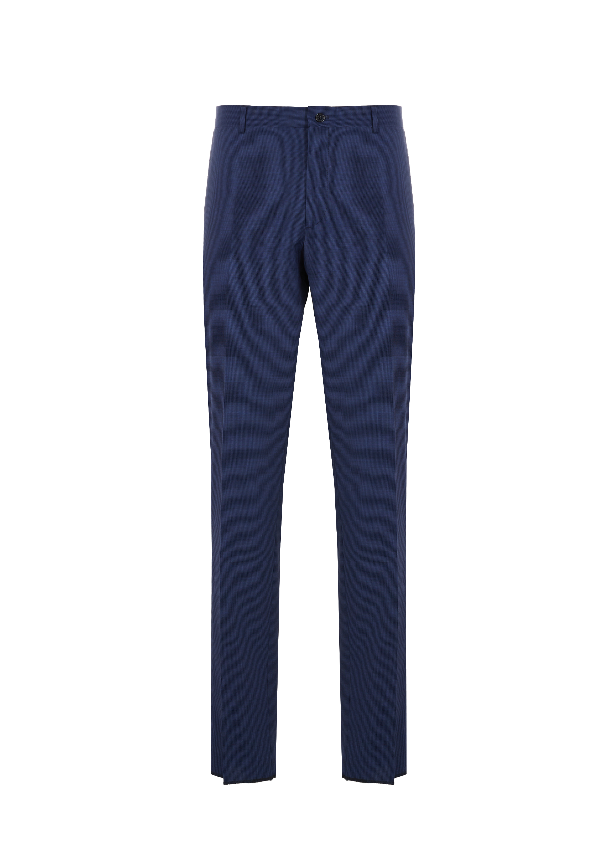 Wool check suit AU PRINTEMPS PARIS Blue